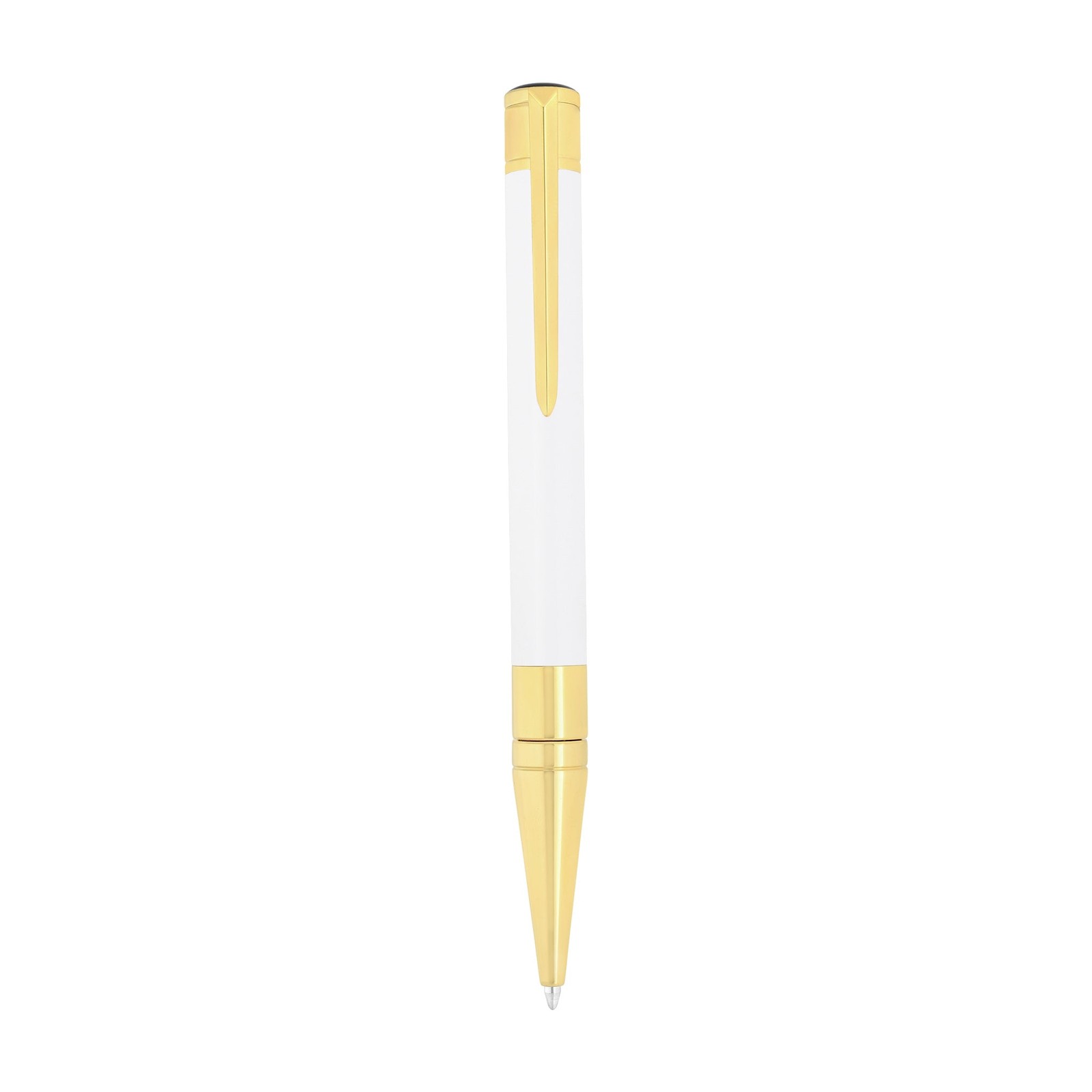 S.T. Ballpoint Pen Dupont Initial Collectible Unisex Synthetic White