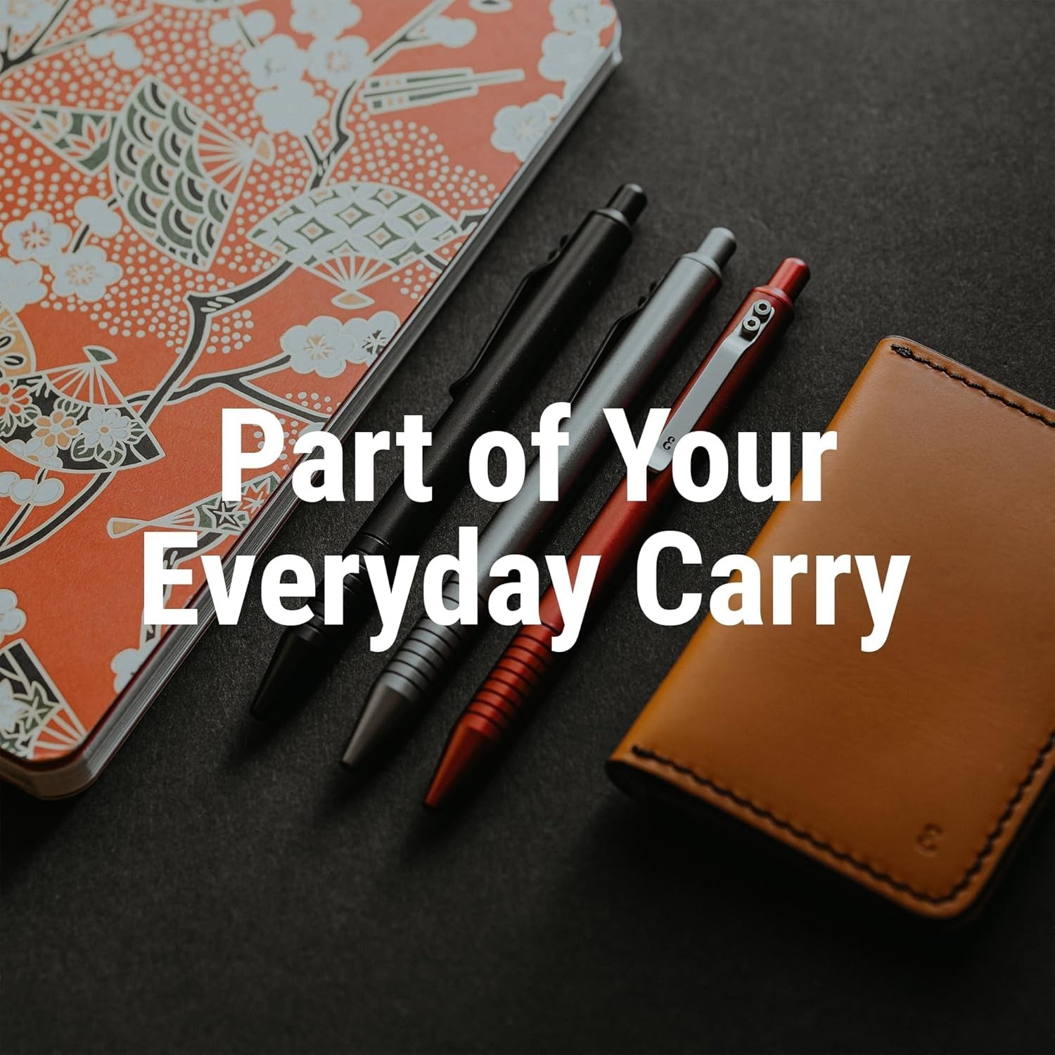 Everyman Grafton Pen, EDC Pen with Premium Gel Ink, Luxury Metal Writing, Gift f