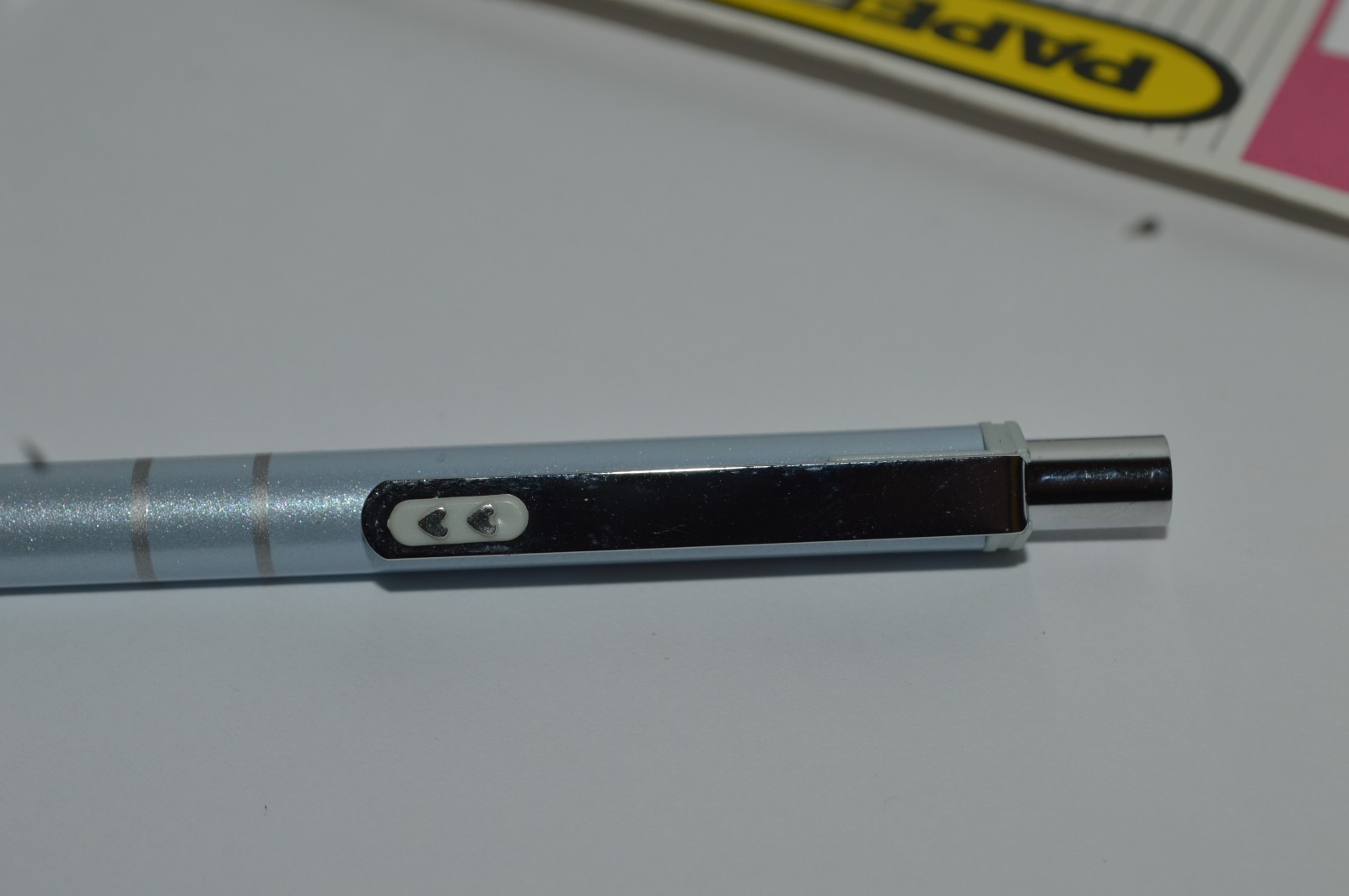 PAPER MATE Limited Edition Ball Pen Pearlescent Gray Made In Japan 1993 MIP