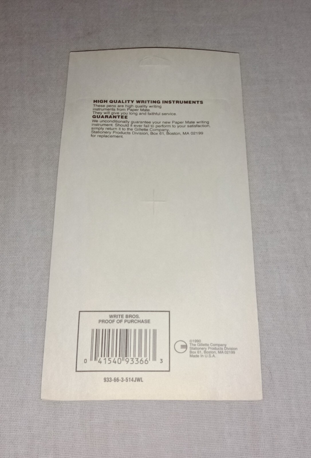 1990 PAPER MATE WRIGHT BROS PIZAZZ MEDIUM POINT BLACK INK BALLPOINT PEN PACK 6