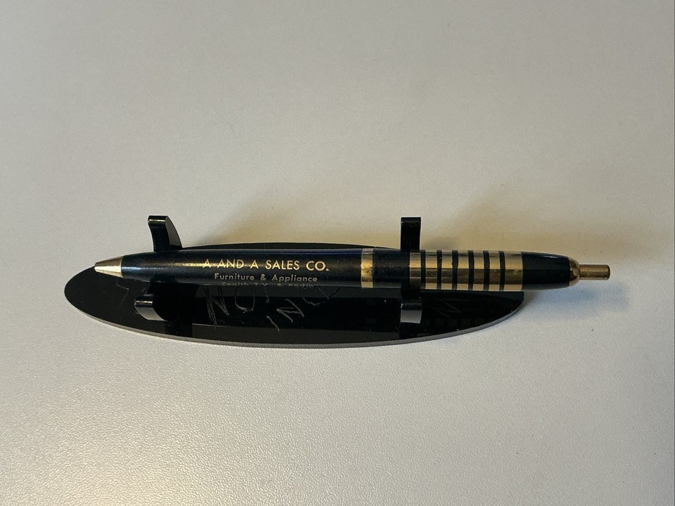 VTG 1950’s Ballpoint Pen – A&A Sales Co Dighton KS Furniture & Appliance