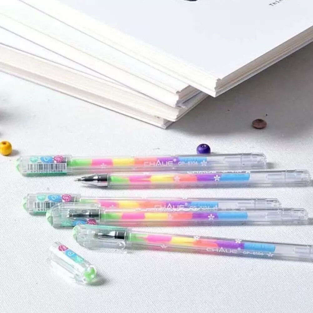 Creative Highlighters Gel Pen School Office Supplies Cute Gift NEW4