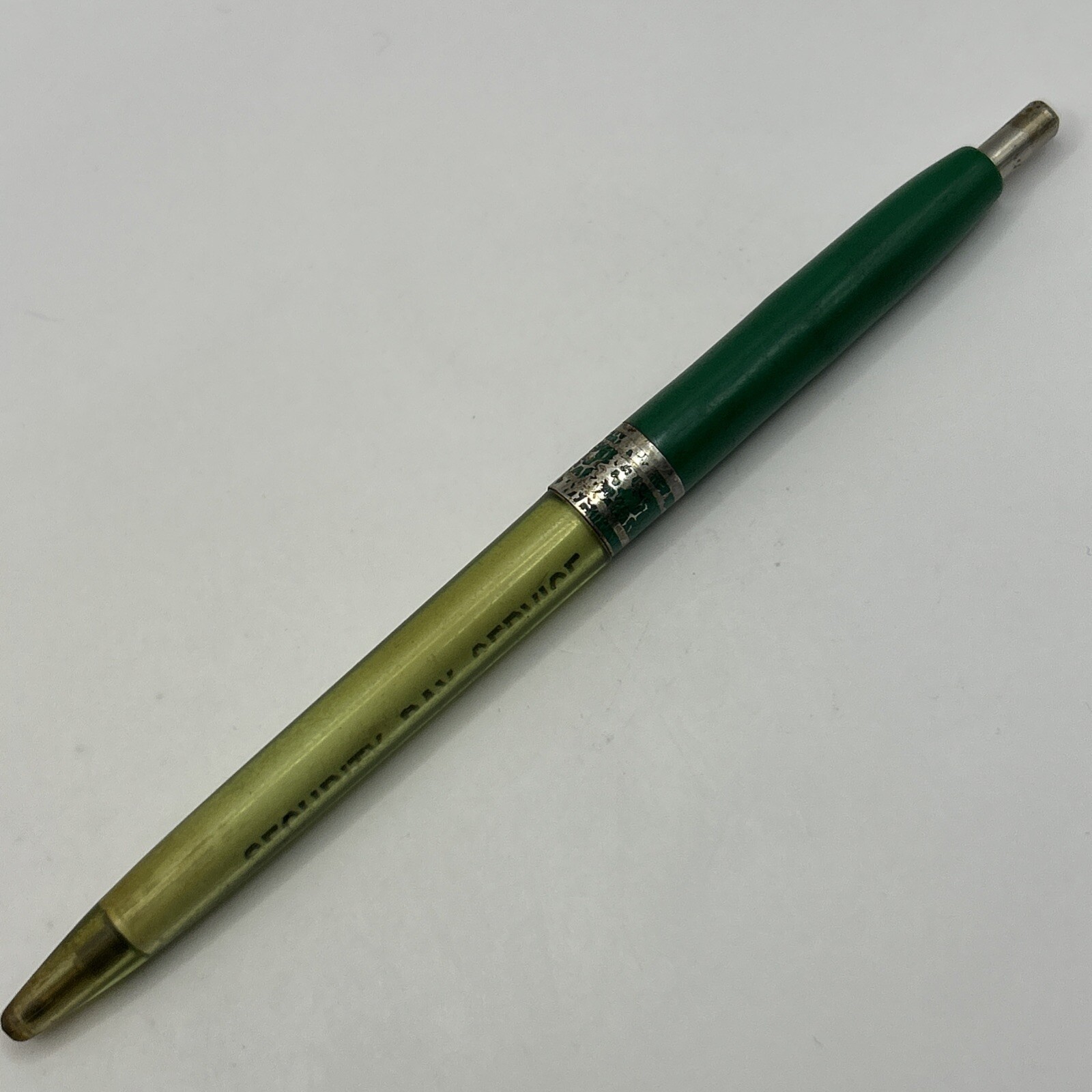 VTG Ballpoint Pen SECURITY BAY SERVICE Oil Gas Station Colorado