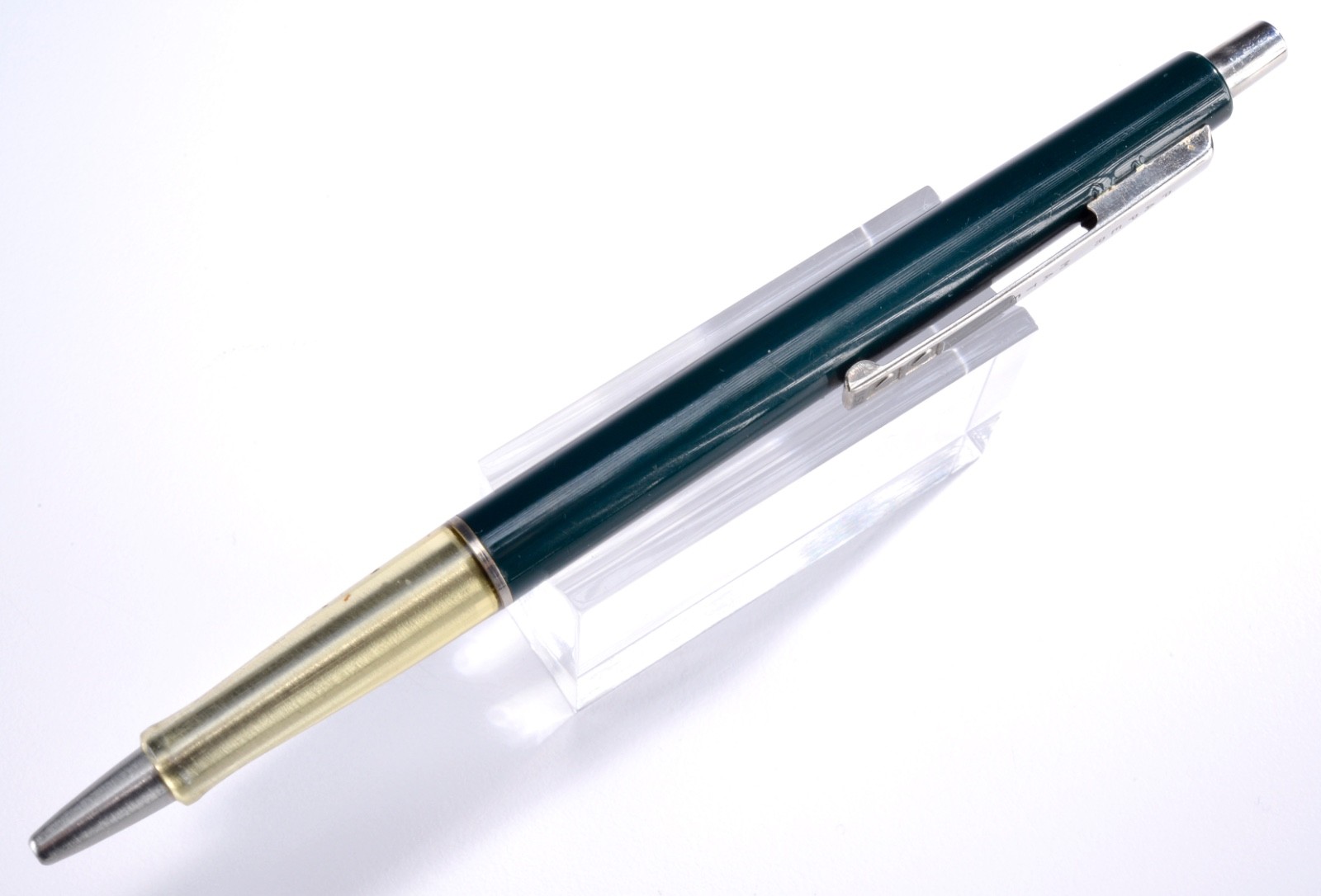 Paper Mate Vintage Contour Double Heart Hunter Green Ballpoint Pen #3