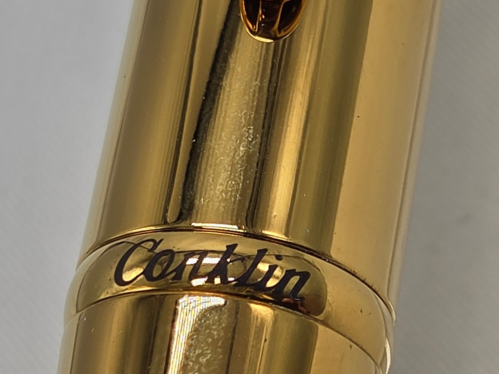 Conklin Duragraph Metal Ballpoint Pen – PVD Gold Finish