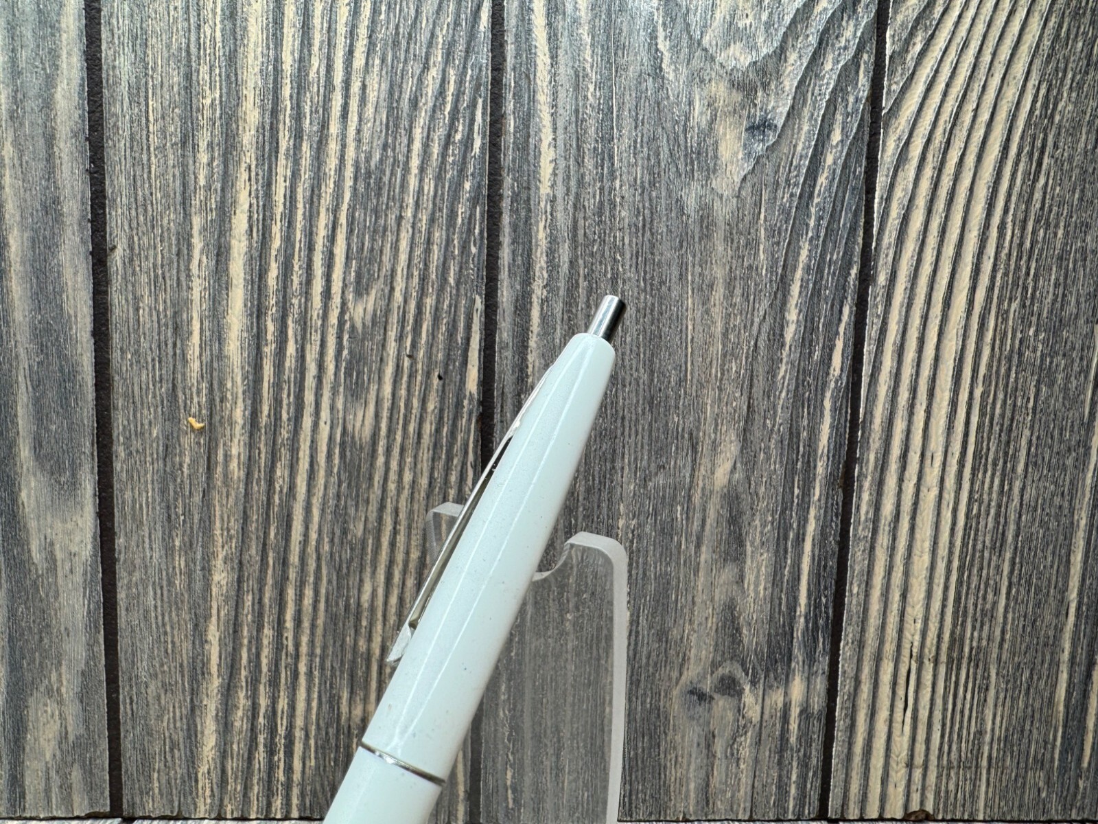 Yes Yogurt Extra Smooth Retractable Ballpoint Pen In White & Blue Ink