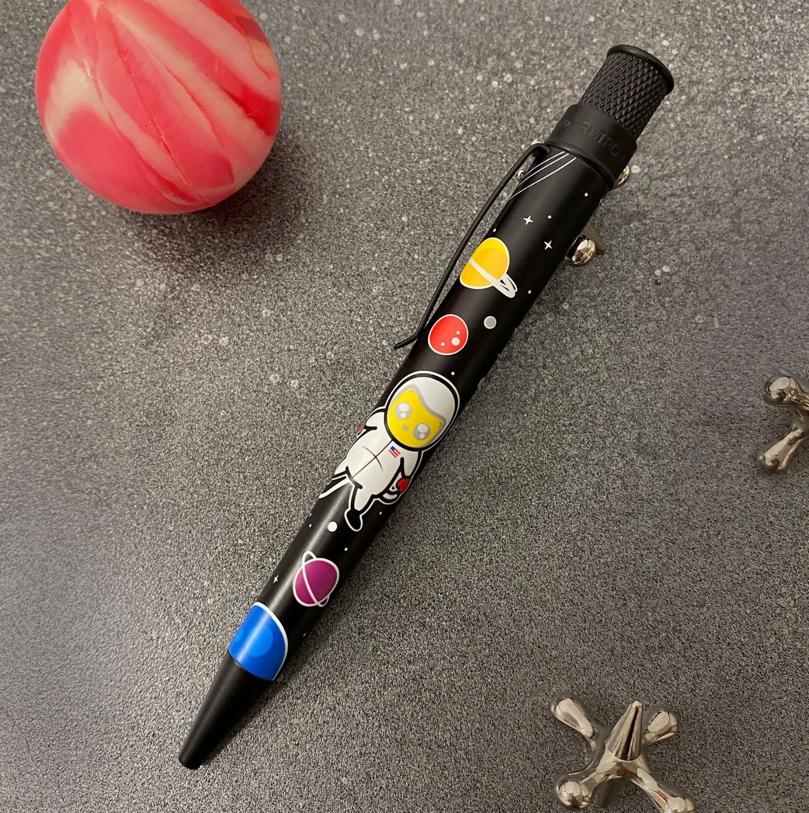 Brand New Retro 51 Tornado “SPACE CAT» Big Shot Rollerball Pen Sealed