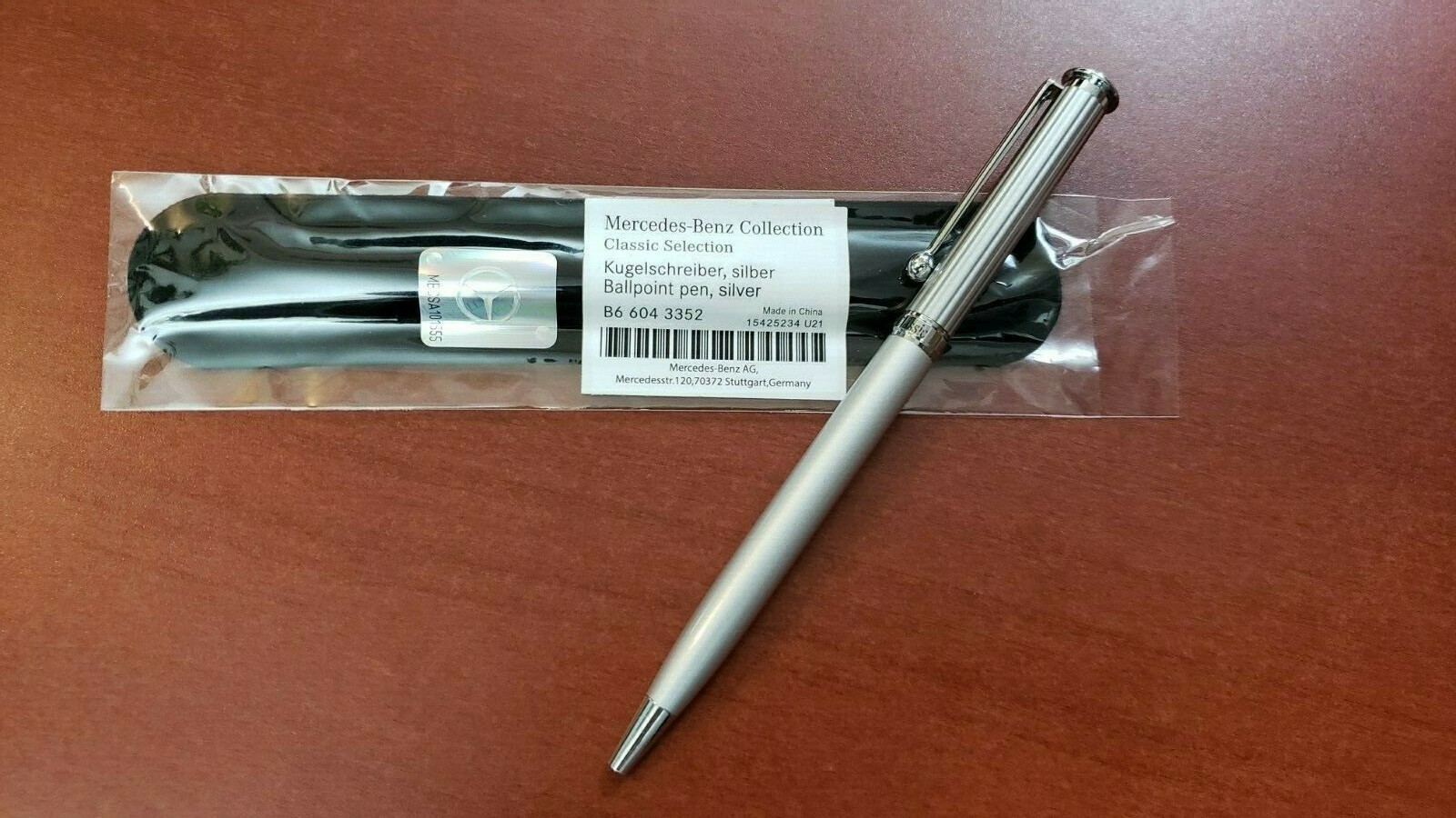 Mercedes-Benz GENUINE Ballpoint Pen Classic Selection B66043352 SILVER | DEALER
