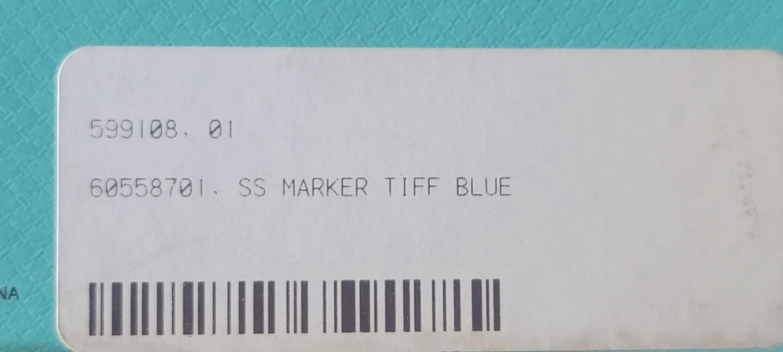Tiffany & Co. Sterling Silver Marker Pen Tiffany Blue® enamel cap