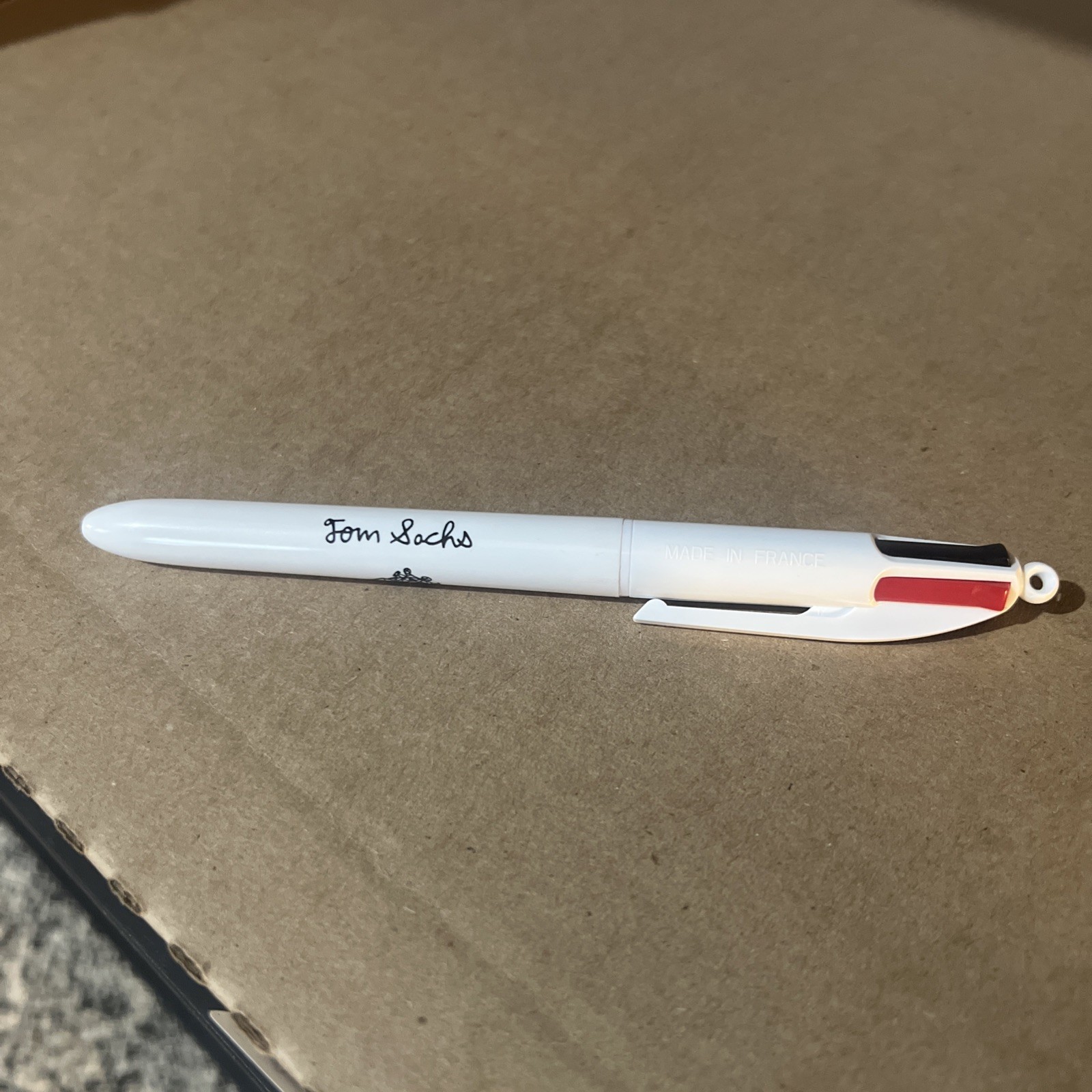 Tom Sachs BIC 4-in-1 Pen Limited Edition Space program Red,Blue,Black,Green