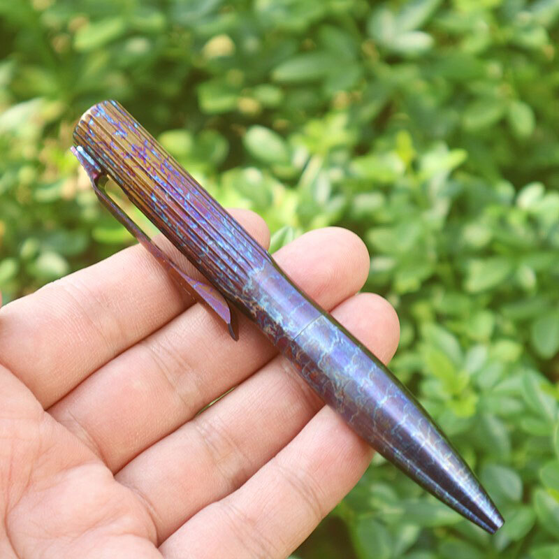 Titanium Alloy Ballpoint Pen Business Office Signature Pen EDC Pocket Multi Tool