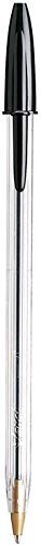 Pack of 10 Ballpoint Pen – Black Ink Ball Point Pens for Office Writing School