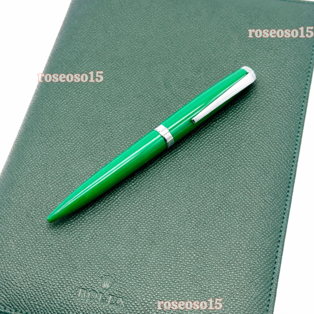 Rolex Emerald Green Twist Ball Point Pen New With Box Promotion Exclusive Gift💎