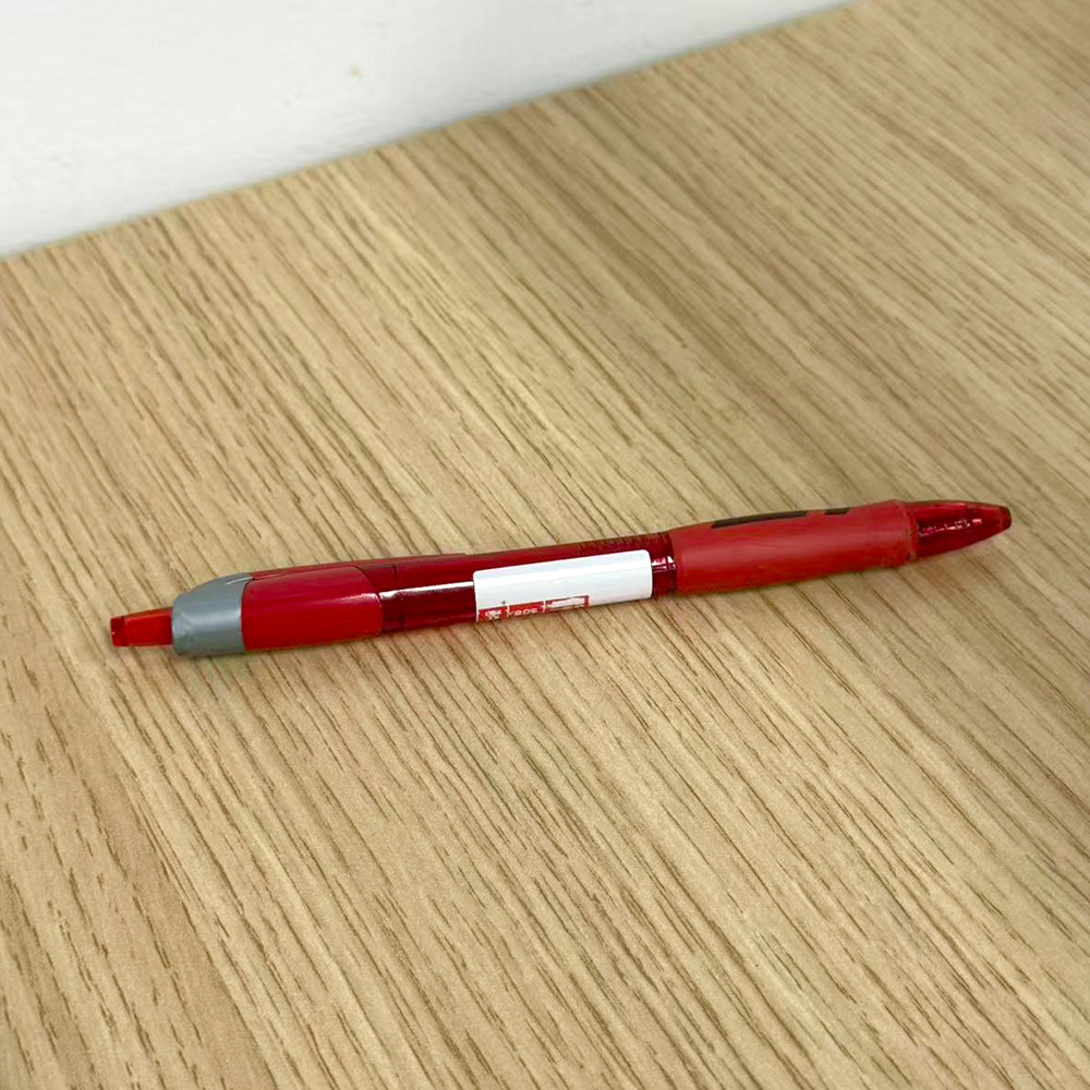 Red Ballpoint Pen Luxury Writing Instrument Retractable
