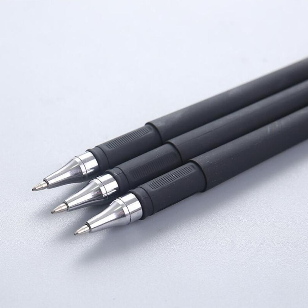 1PC Black Gel Pen Full Matte Water 0.5 Pens Writing Stationery Supply Office US-