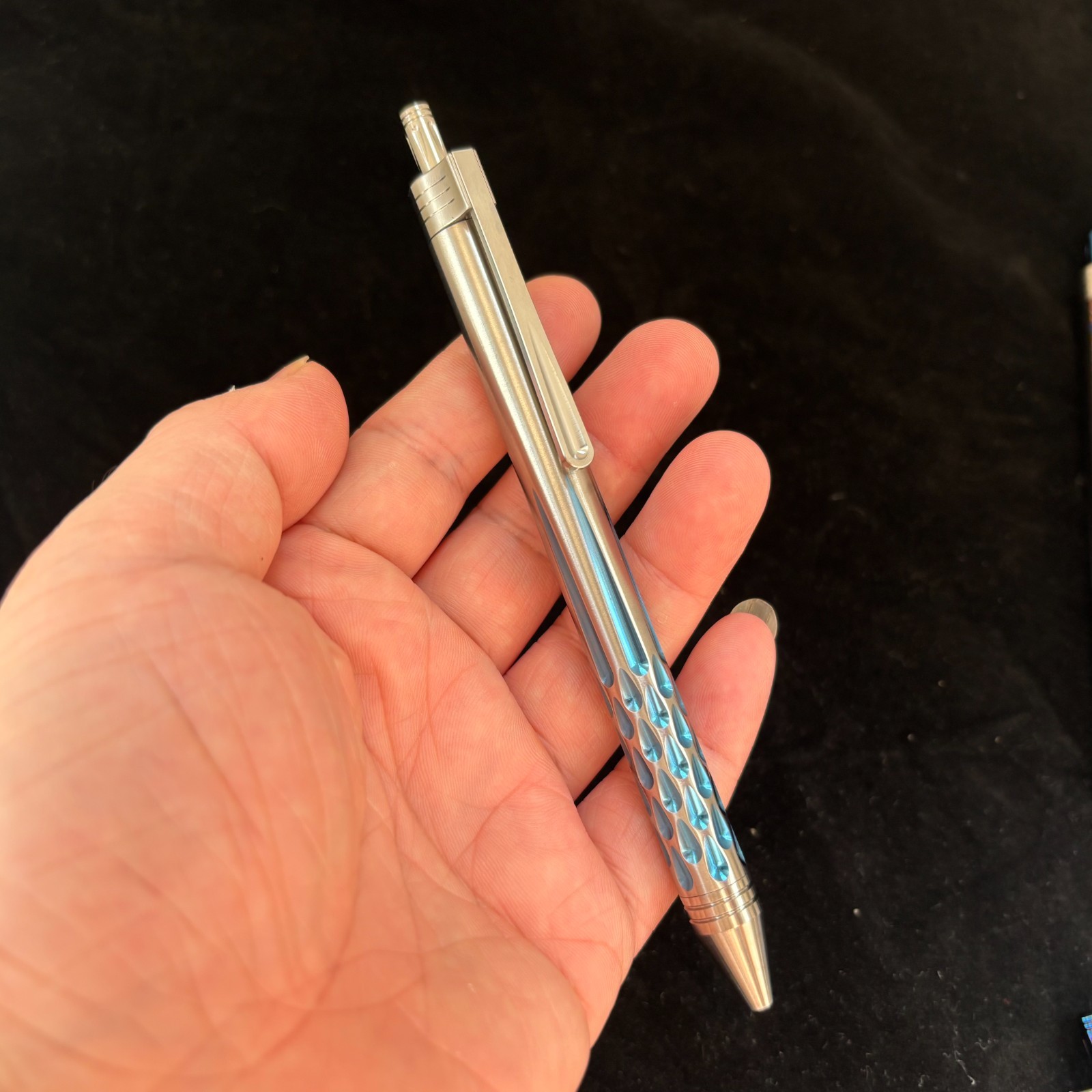 Titanium Ballpoint Pen EDC Pocket Pen Office Business Writing Signature Gift