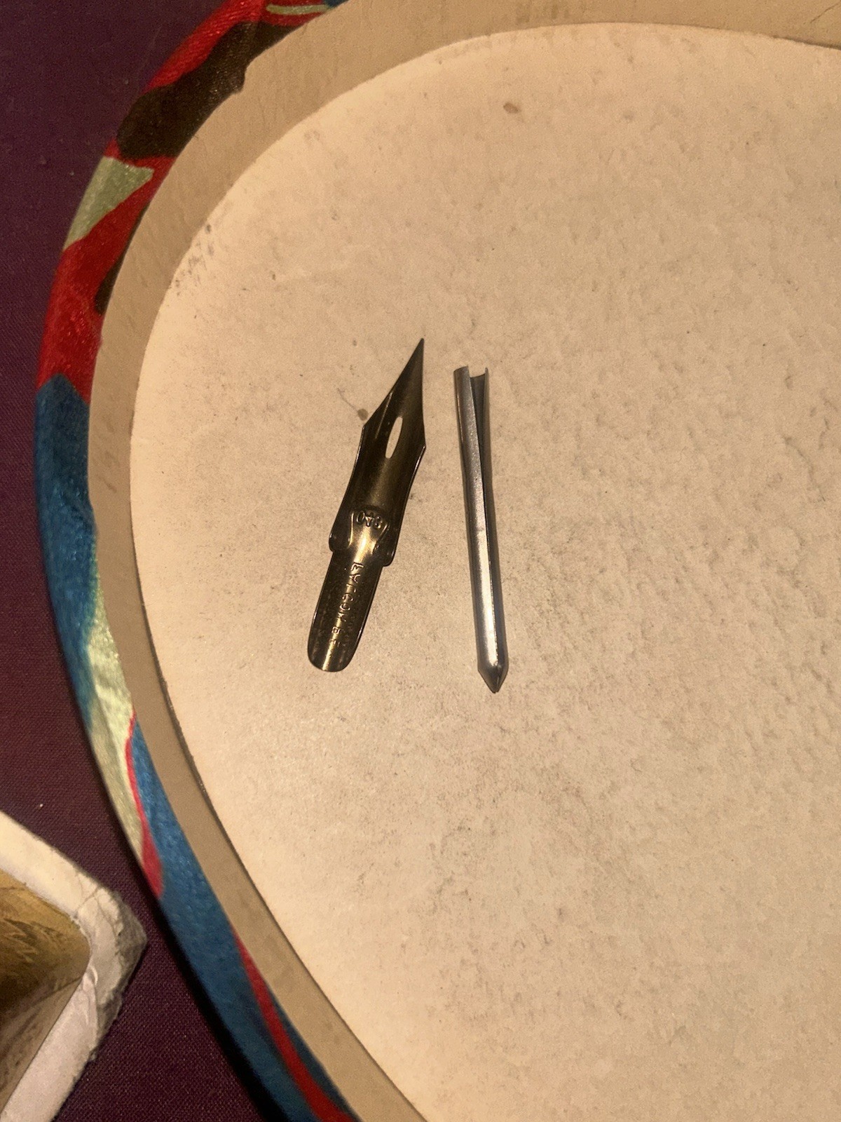 Pen Nib And Resavior