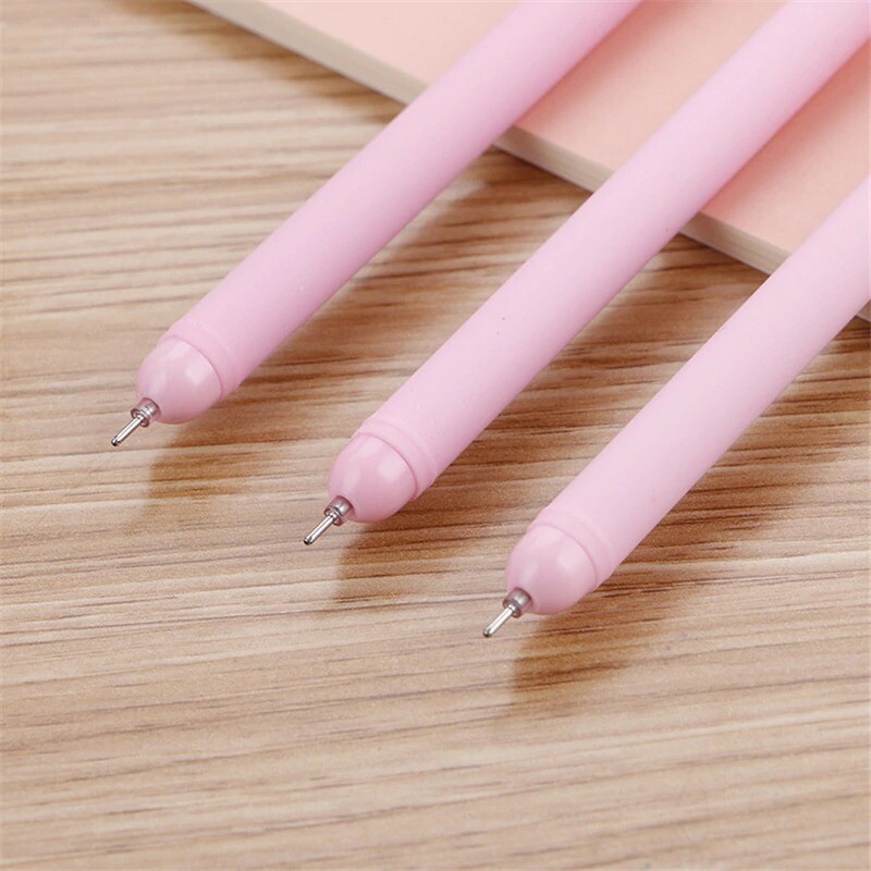 Gel Pen1Pcs Cute Creative Cat Cartoon Kawaii Office School Pen cartoon Kid Gift