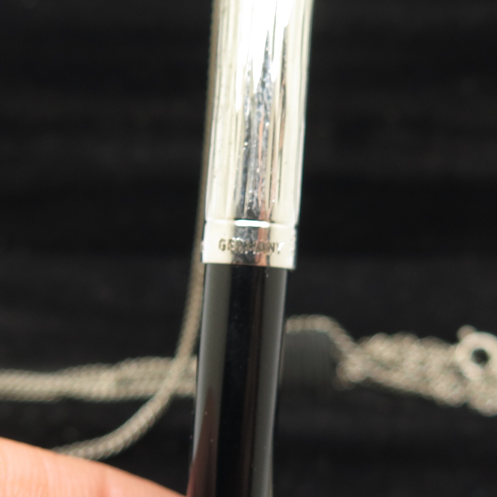 Vintage Waldmann Germany 925 Sterling Silver Pen with Case