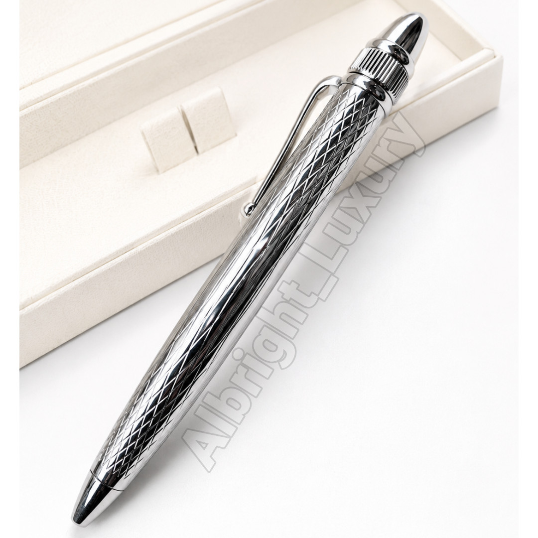ROLEX Palladium Ballpoint Pen Rare Executive VIP Gift Writing Pen