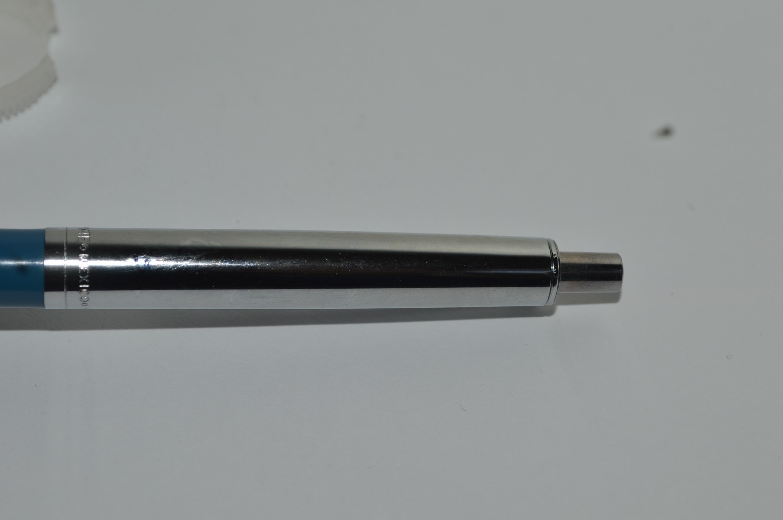 PAPER MATE Profile #2 Reg Grip Ball Pen NOS Blue Barrel Made In Mexico 1990’s