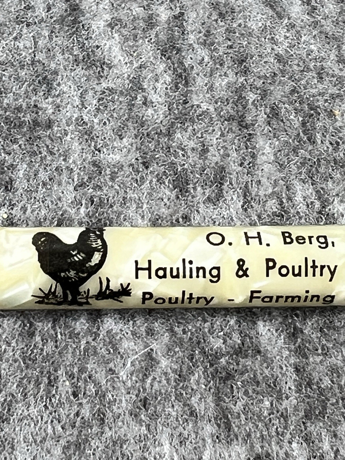 Bergs Produce Upper Tract West Virginia Mechanical Pencil Phone 4341 Ad