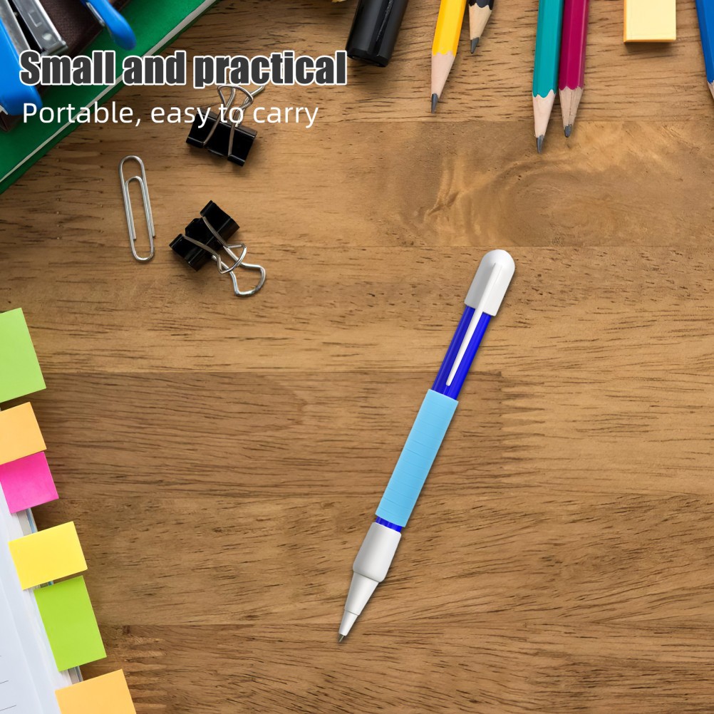 3 Pieces Generic Silicone Pen Holder Comfort Grip Pencil Holders