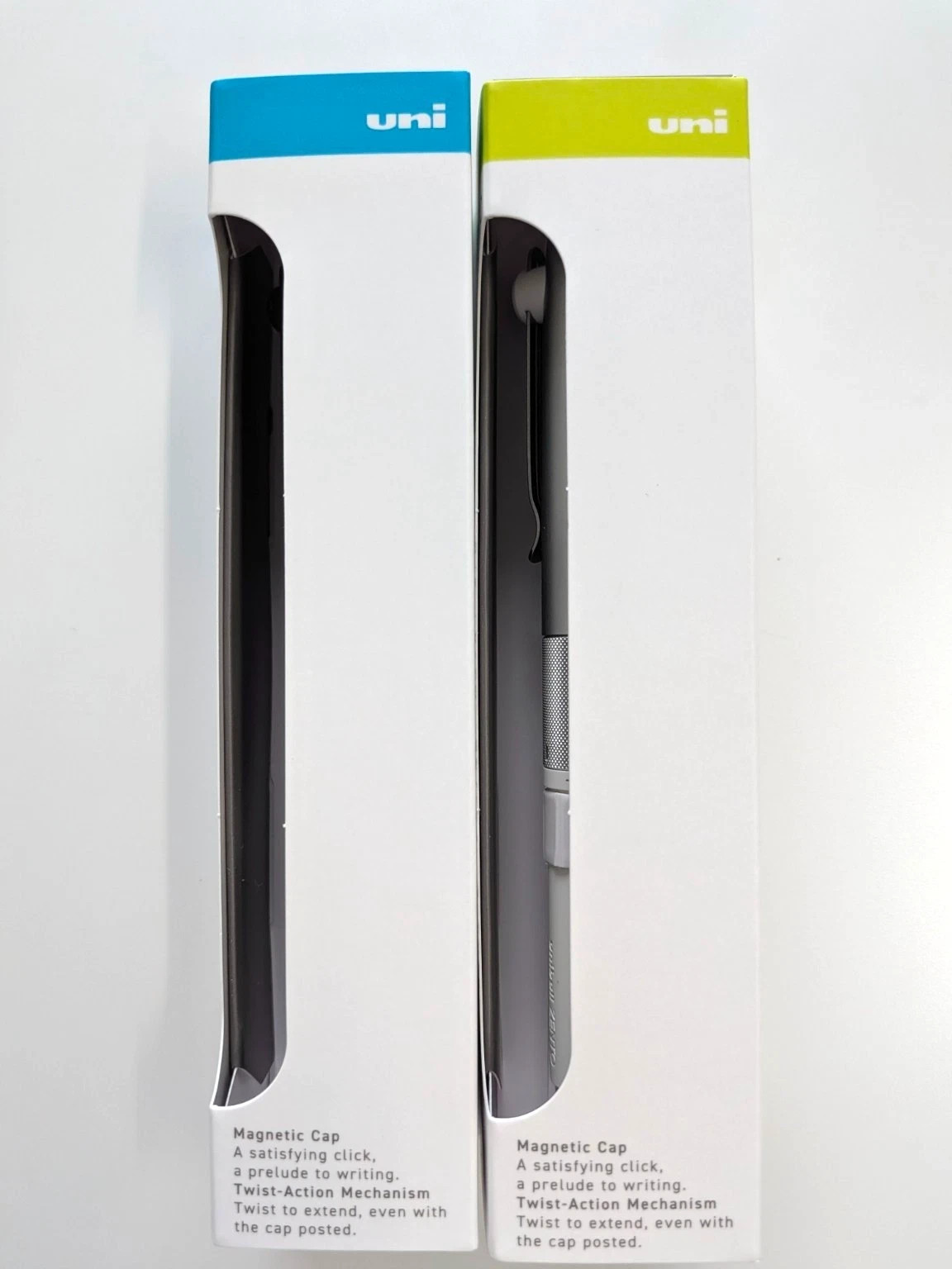 Uni-ball ZENTO Signature Model 3 Color Ballpoint Pen 0.5mm & 0.38mm Set of 2