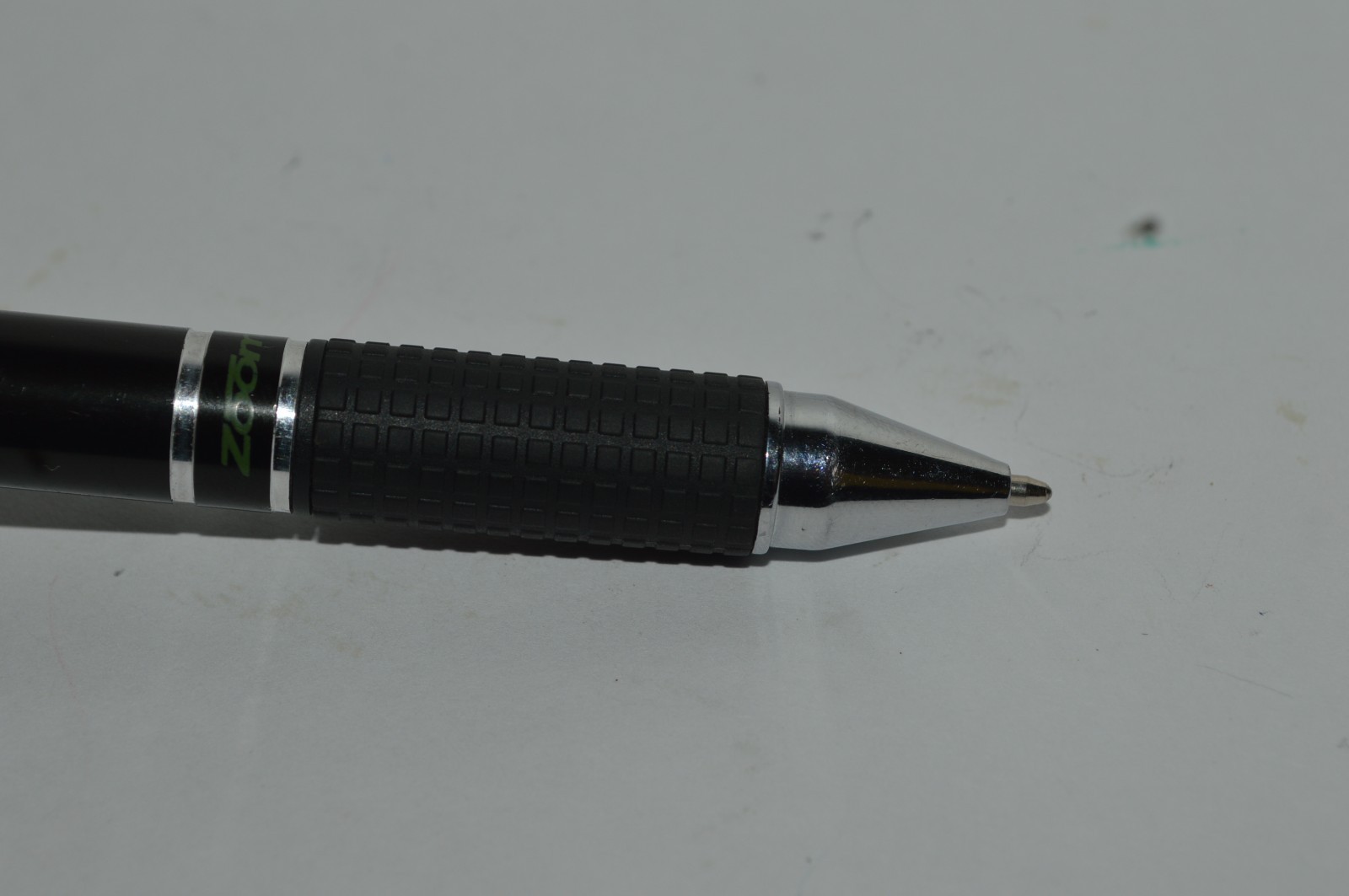 ZOOM Ballpoint Pen & Rubber Stylus Booz Allen Hamilton Promotional Tested 1990s