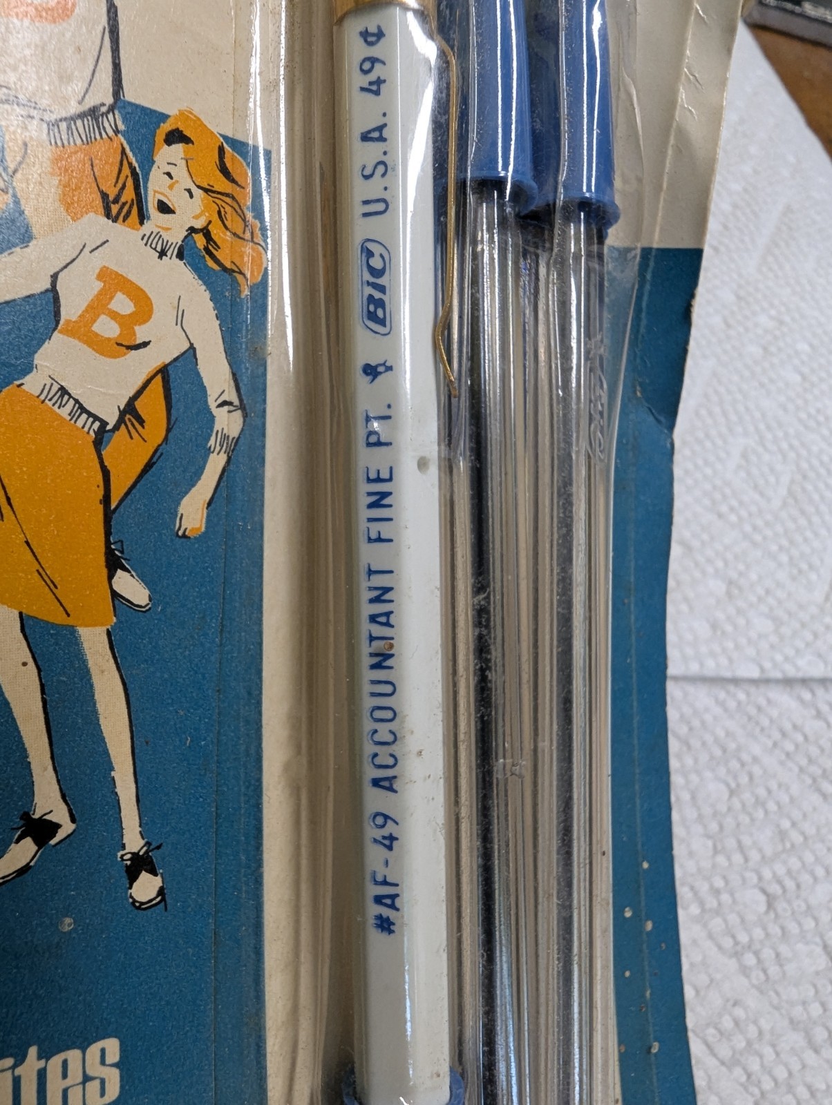 BIC School Special Pen Set 1970s BIC AF-49 + 2 standard New Old Stock WOW