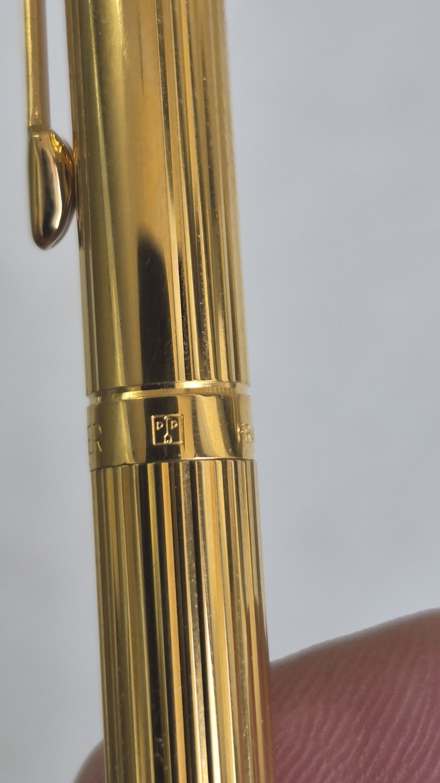 Parker 95 Insignia 23k Gold Filled Rollerball pen with Box Needs New Ink