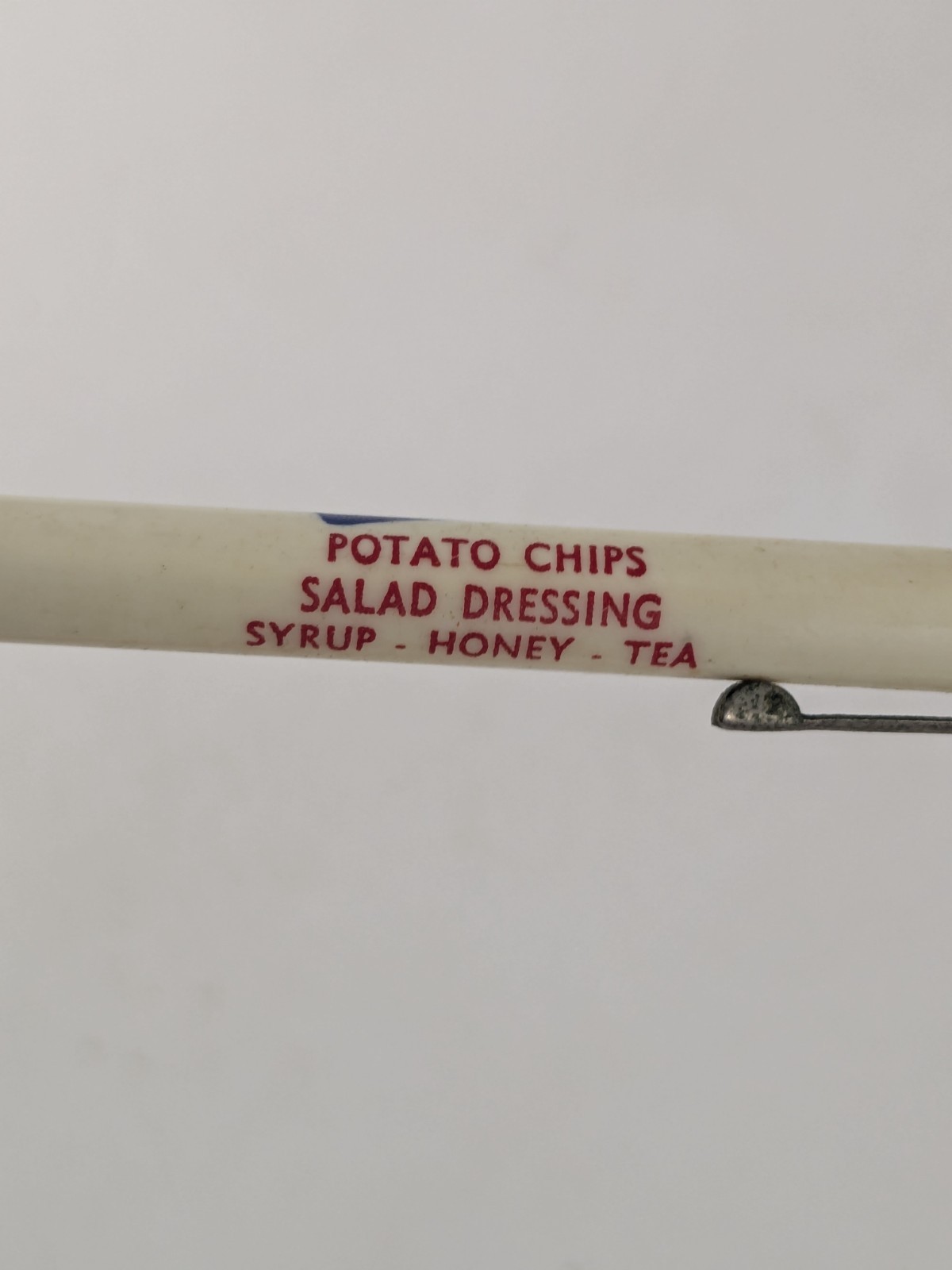 1950-60s – Morton’s Potato Chips Ad Crayon Pen – B18D