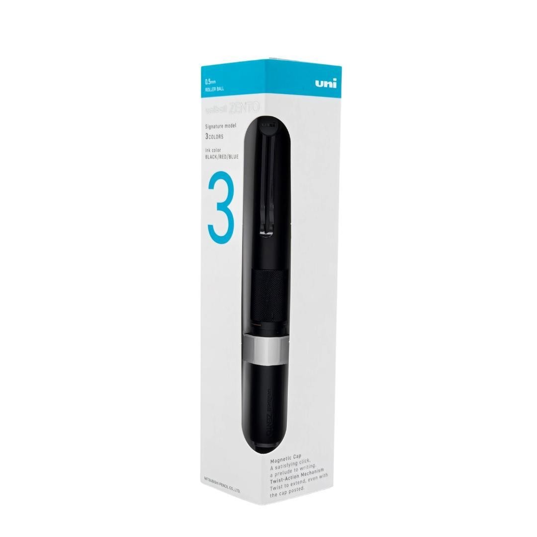Mitsubishi uni-ball ZENTO Signature Model 3-Color Multi Ballpoint Pen 0.5mm