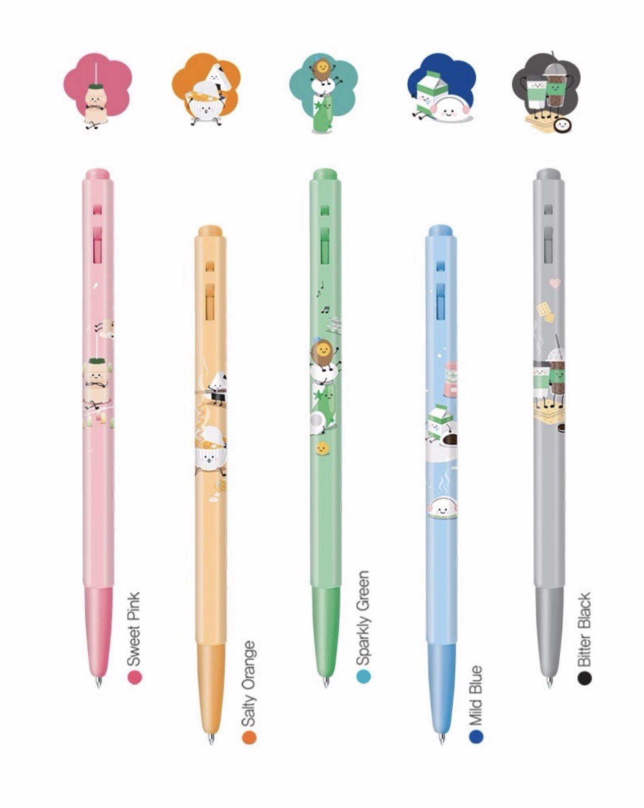 Monami 153 Story Pen Set 20pcs Korean Cute Stationery Smooth Writing Gift Set