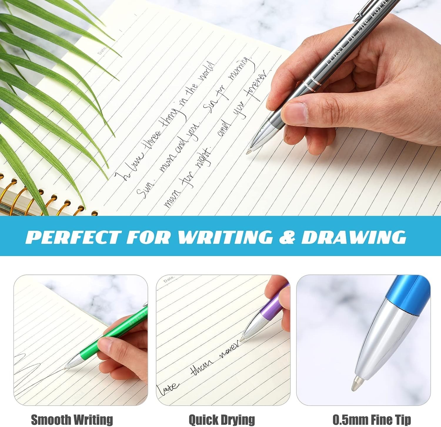 20 Pcs Bible Verse Pens, Inspirational Christian Scripture Ballpoint Pens, Sm…