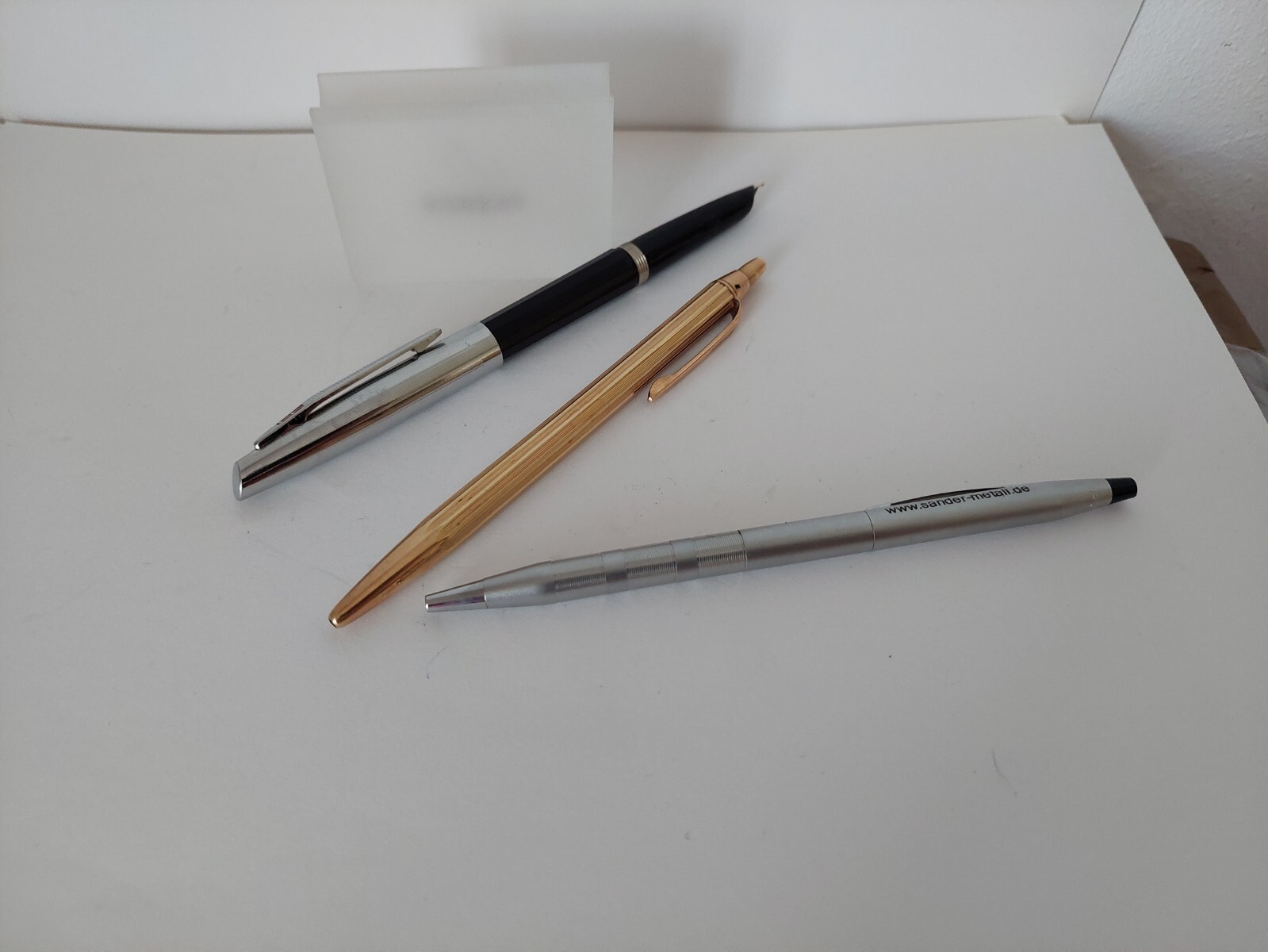 Lot of 2 Ballpoint Pen , 1 Fountain Pen , Cross – Fend-Ballpoint , TT-Fountain