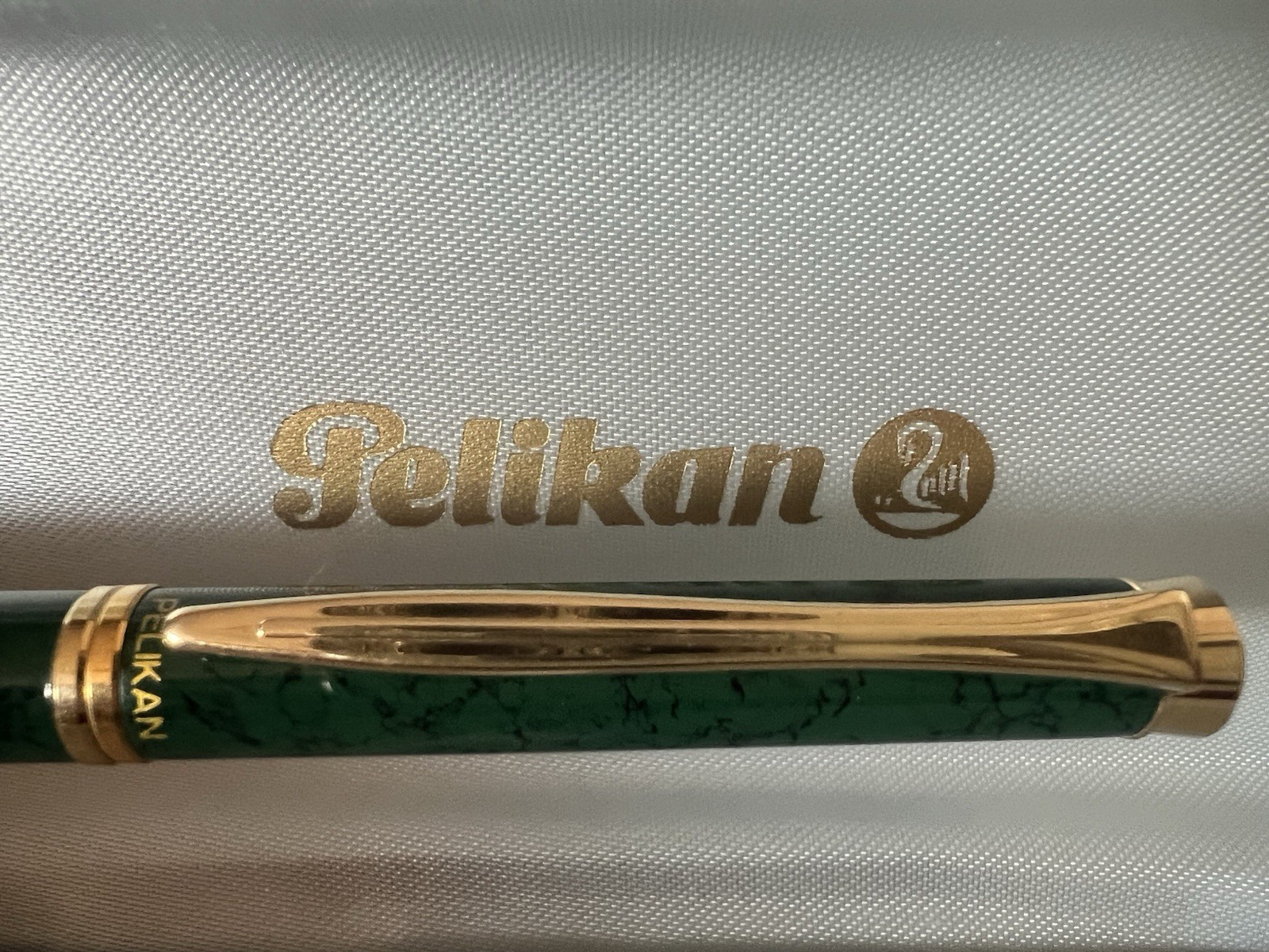 PELIKAN Classic Green Multicolor Lacquer Ballpoint Pen Vintage Writing