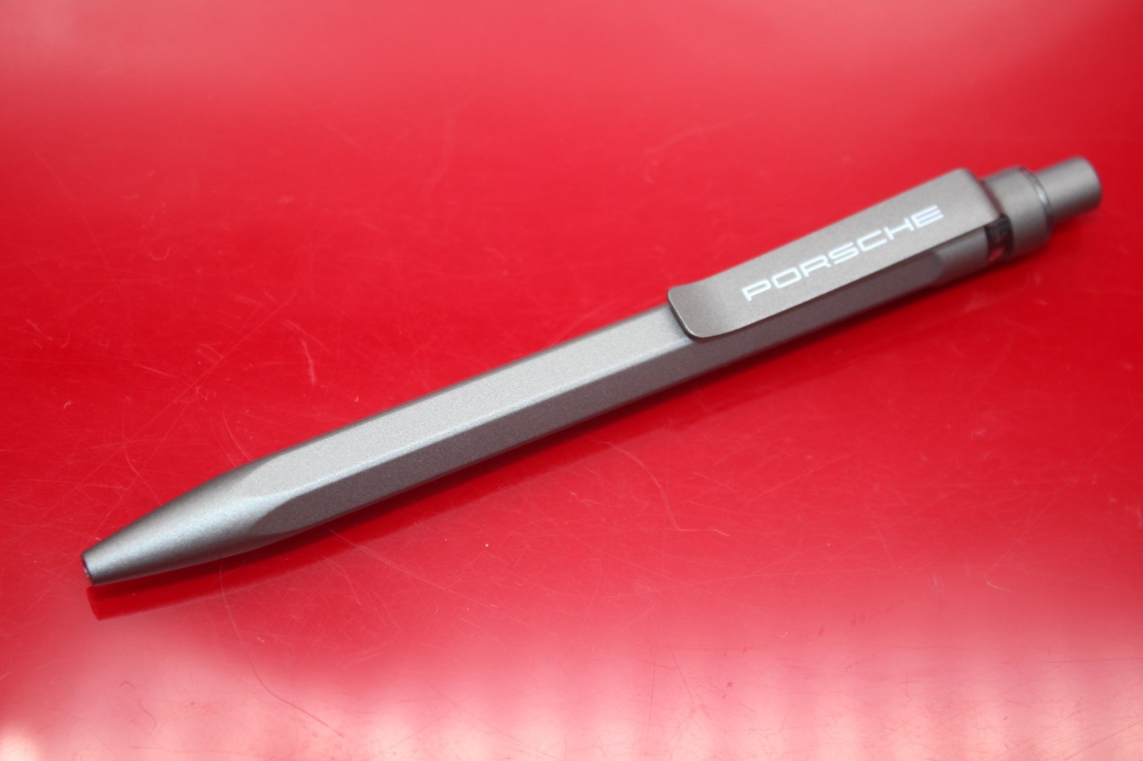 Porsche Ballpoint Pen » Stone » swiss made new sculptural Prodir Pen 911