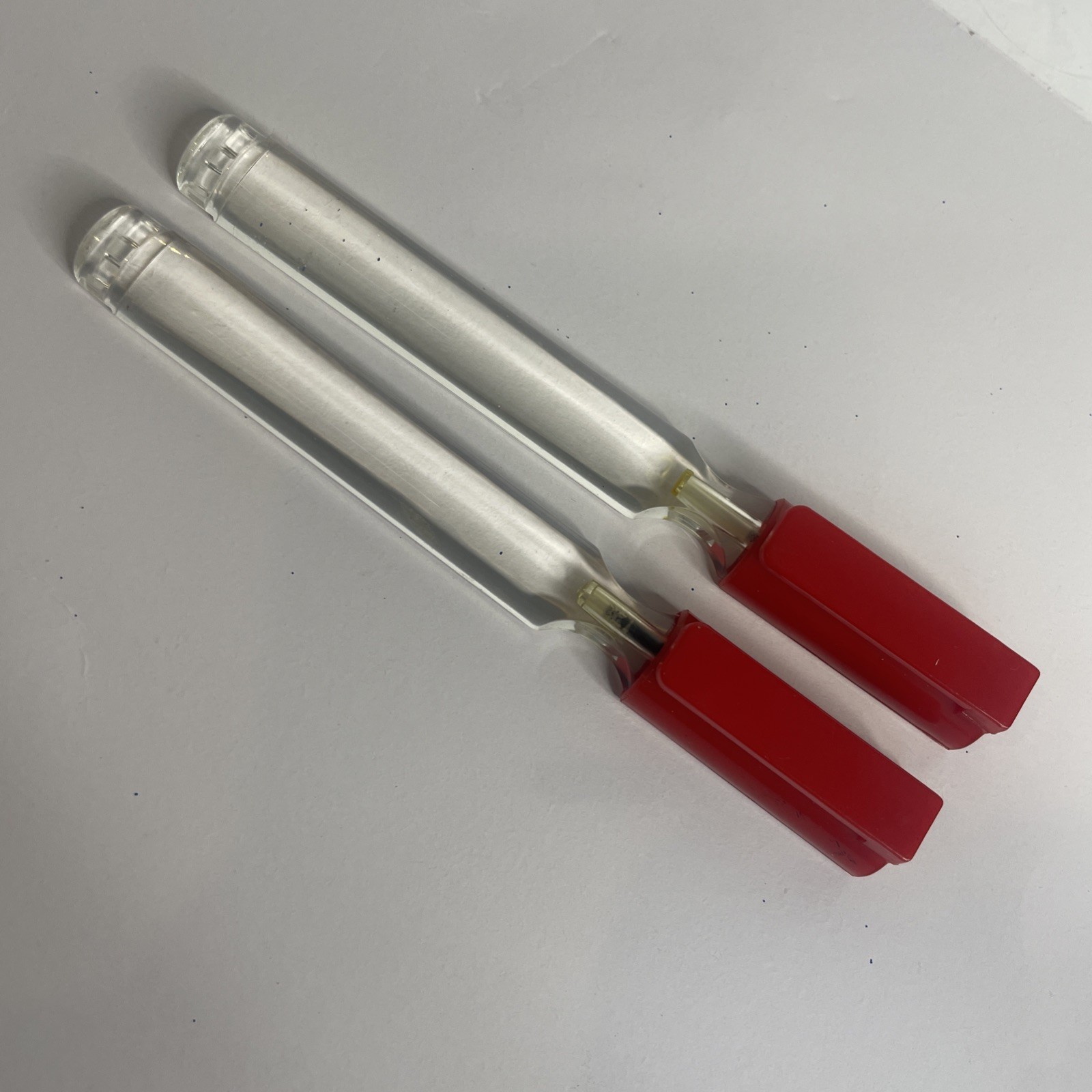 VTG Itoya Magnifying Ballpoint Pens Pair Flat No Roll