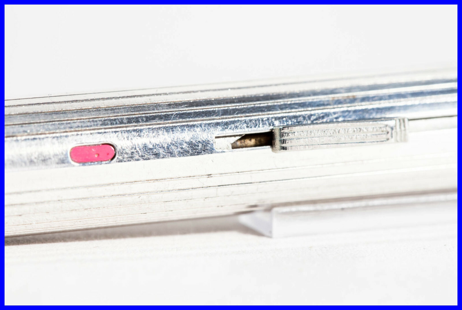 Bally Fend 2 Colors Bags Ballpoint Pen In Silver-Plated – 60s Design