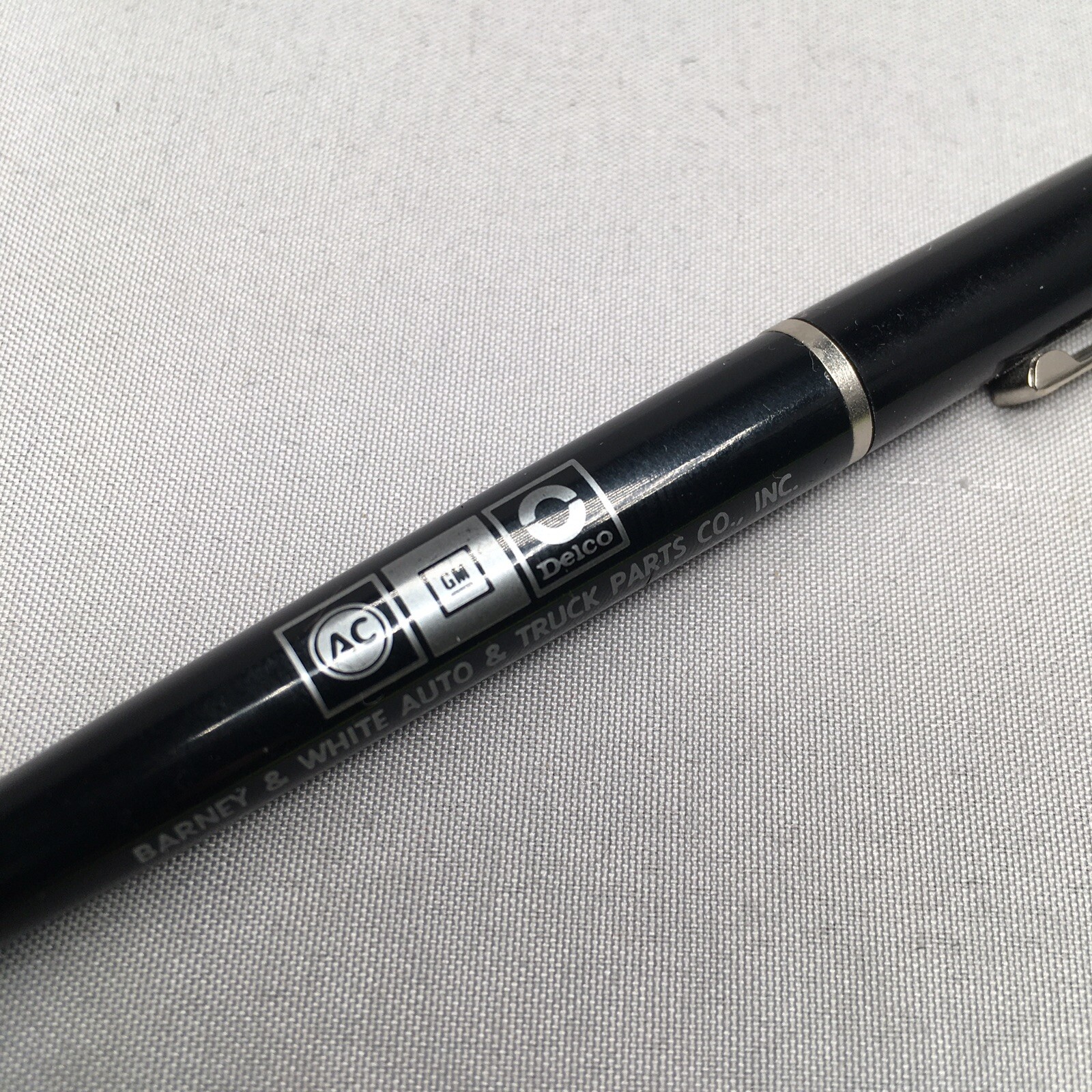 Barney & White Auto & Truck Parts Columbus OH Advertising Pen GM AC Delco Dried
