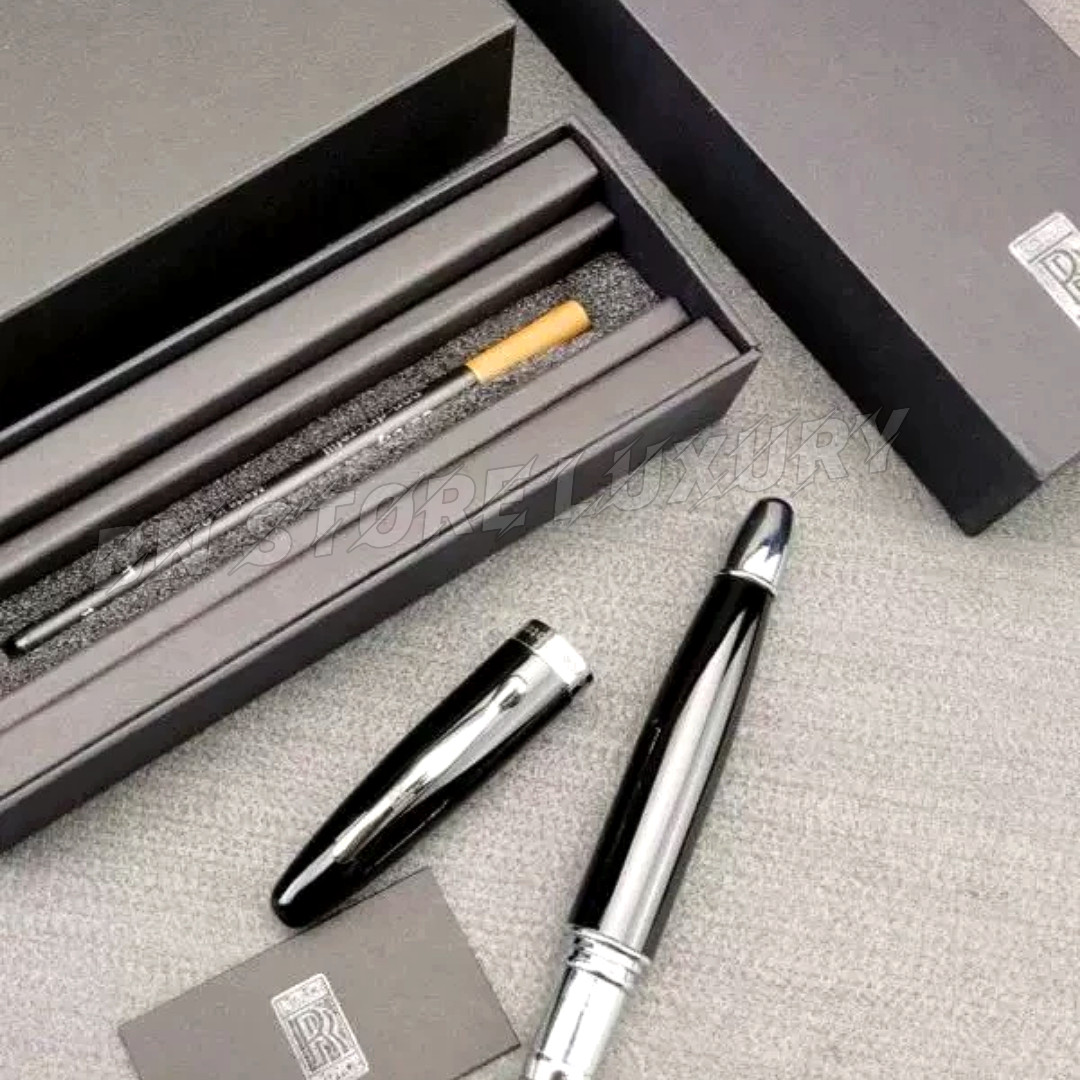 Rolls-Royce The Collection Gloss Black Ballpoint Pen w/ Gift Box VIP Gift