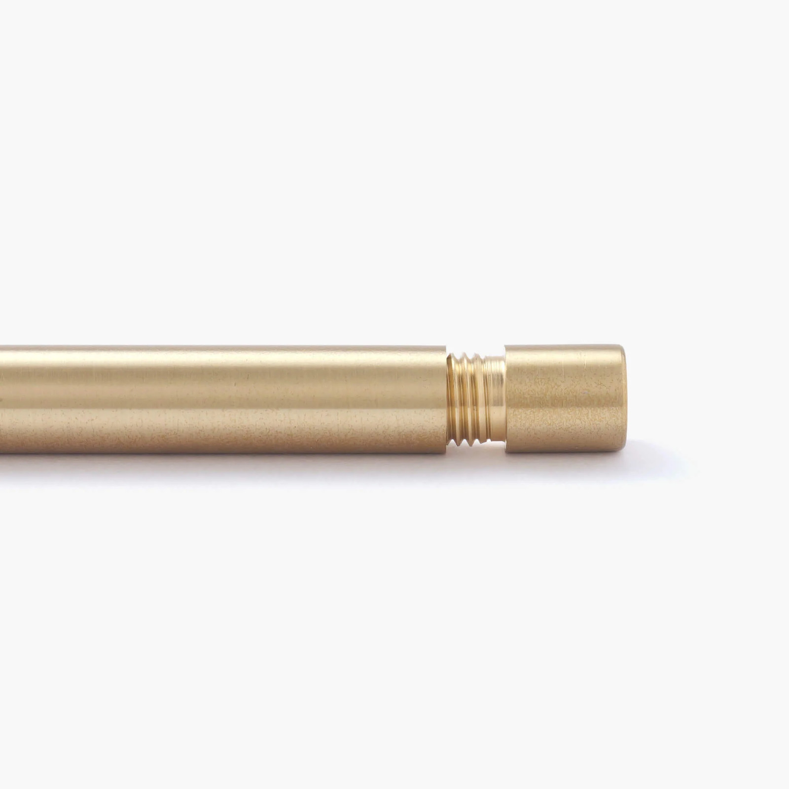Kakimori Tz-1 B9 Brass Cap Ballpoint Pen 0.7mm Black Ink Japan