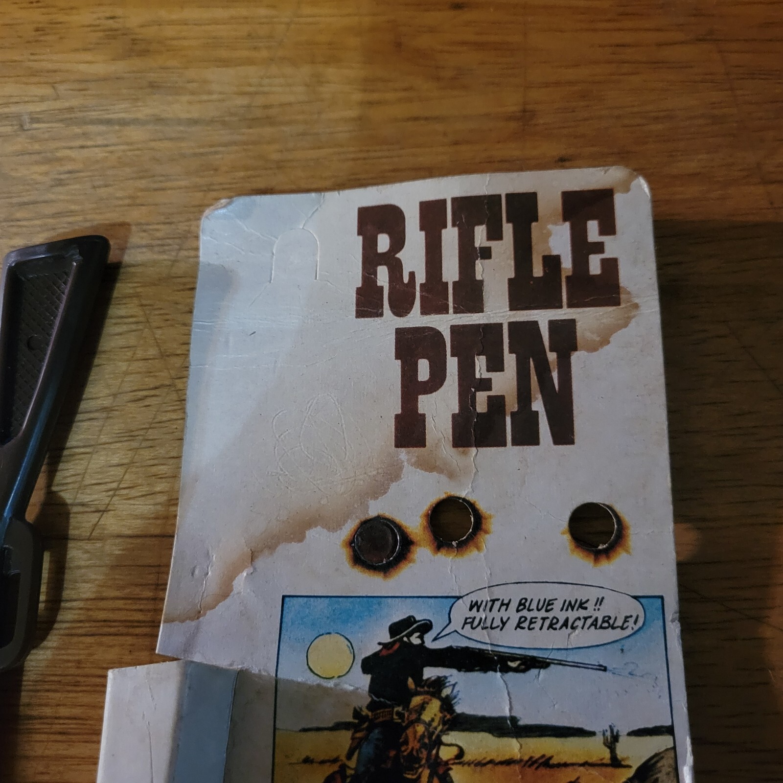 Win-Chester Made In Italy Riffle Celluloid Pen Original Packaging