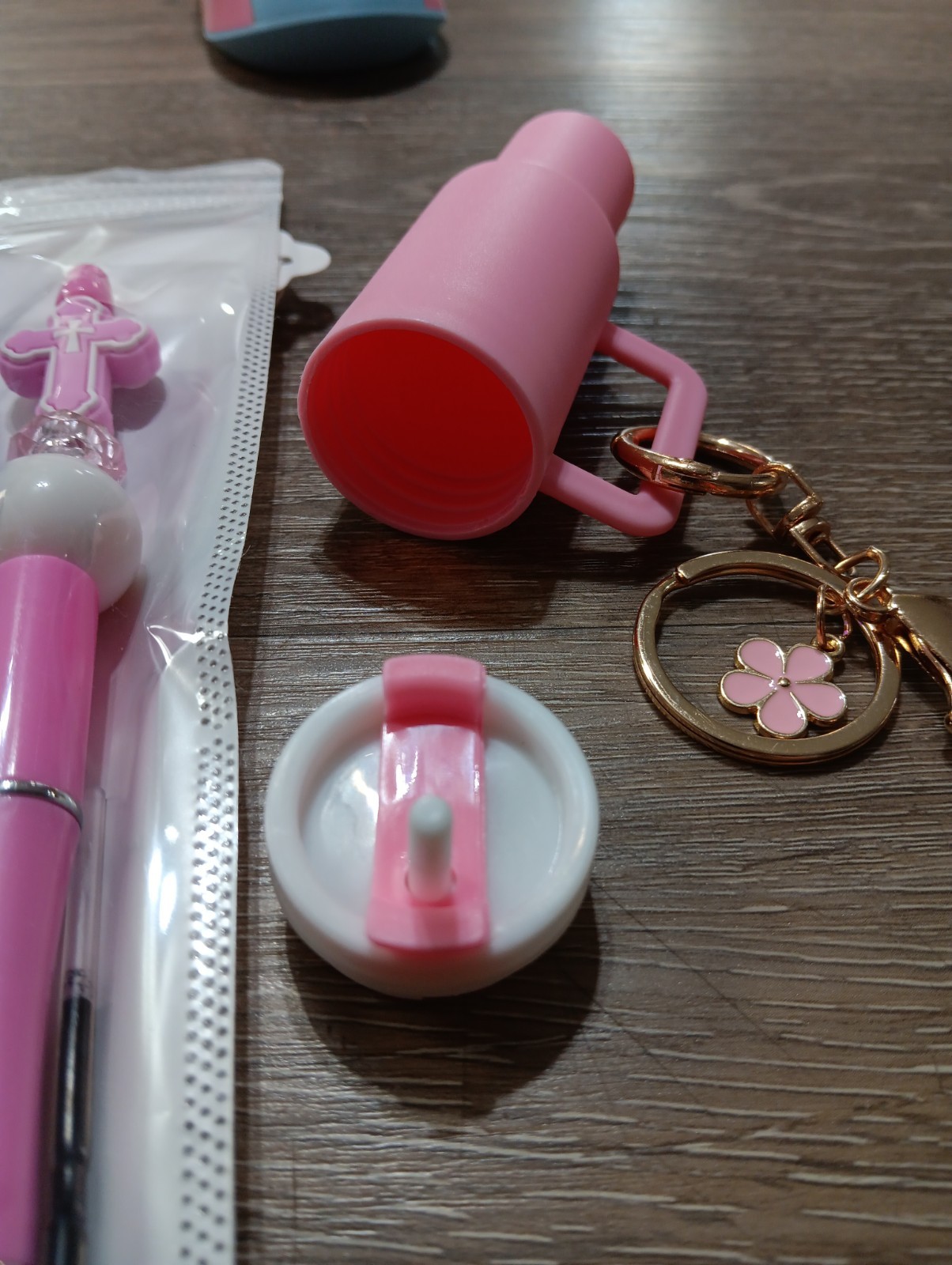 cross ball point pen with keychain tumbler