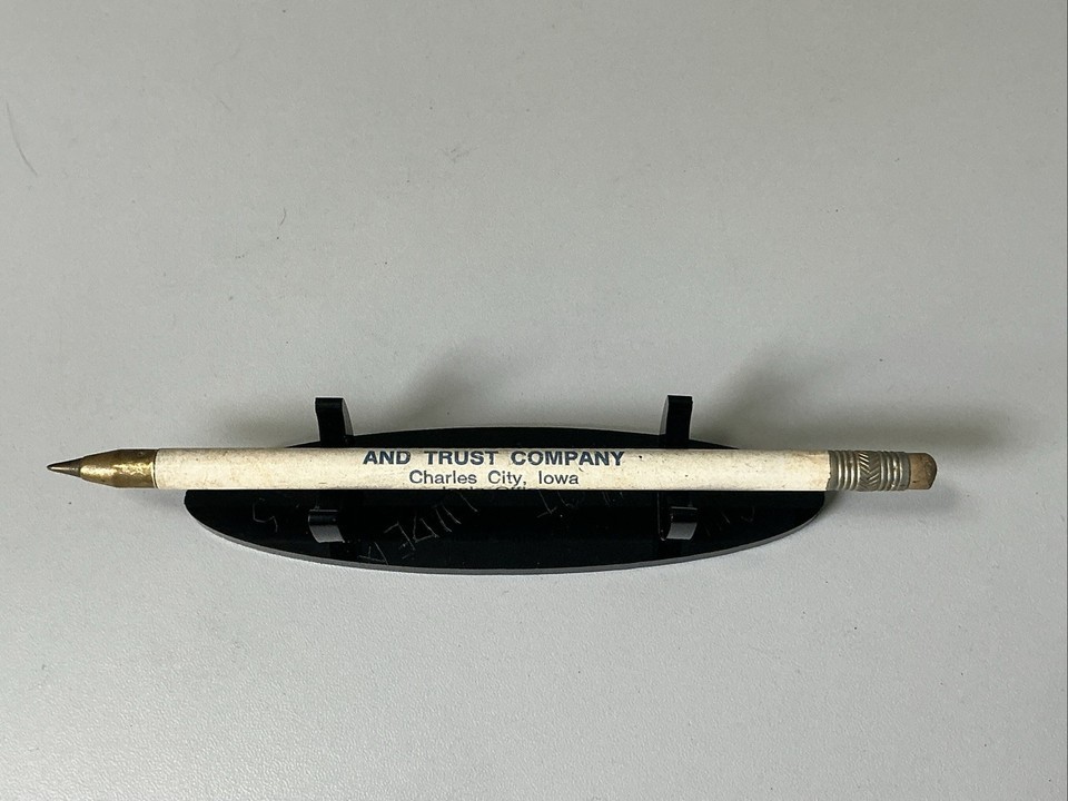 Vintage Ballpoint Pen First Security Bank And Trust Co Charles City Iowa