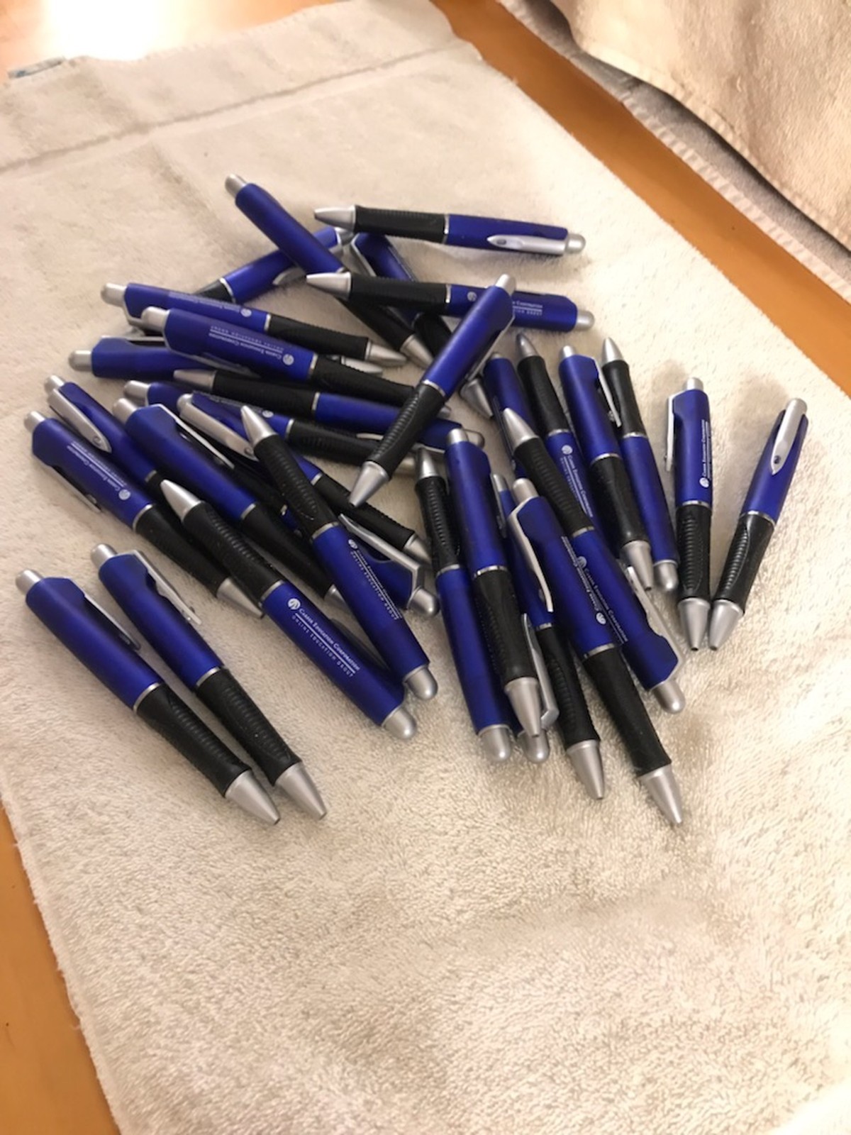 Vintage Lot of 32 Advertising Ballpoint Pens Career Education Corp Online Group