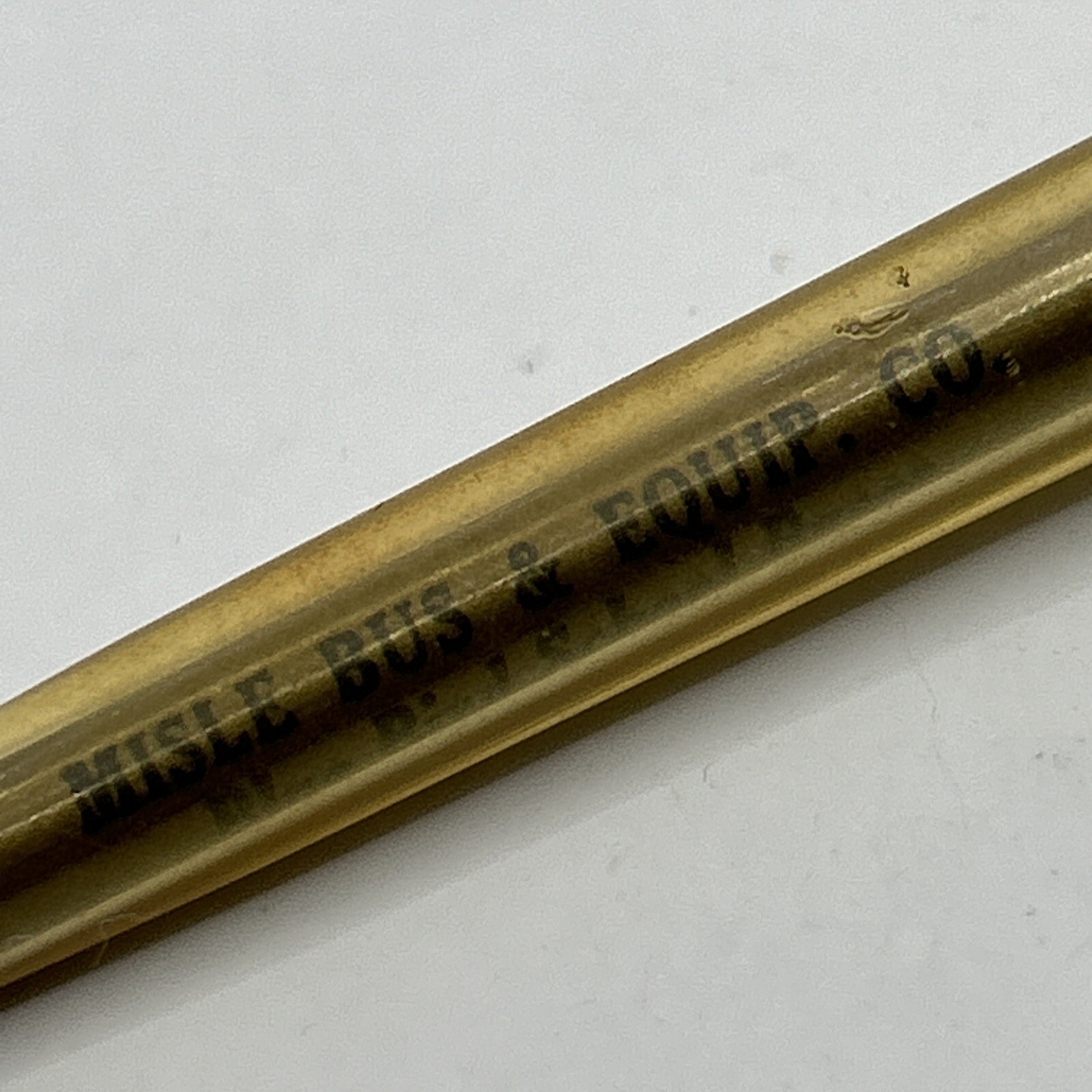 VTG Ballpoint Pen Misle Bus & Equipment Co. Blue Bird Lincoln Nebraska