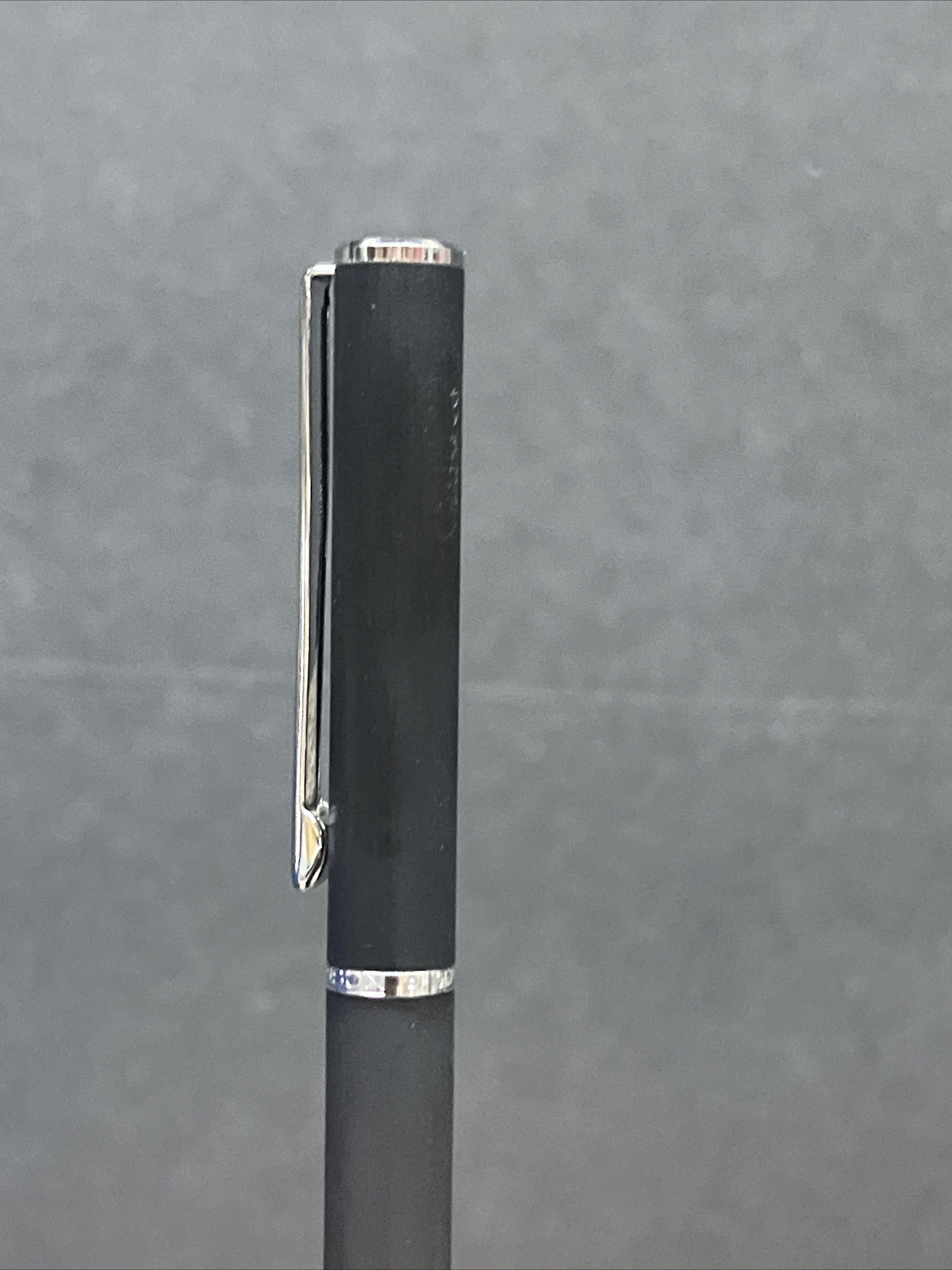 Vintage Ronson System II Pen ~ Flo Ball/Flo Tip ~ Germany ~ FLAT BLACK NEEDS INK