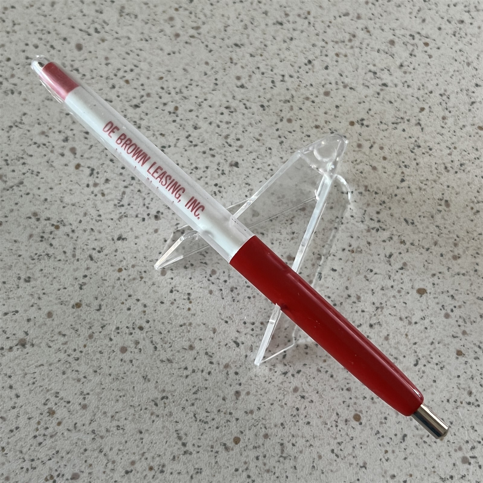 De Brown Leasing Chrysler Leasing System Lincoln NE Vintage Ballpoint Pen #20086